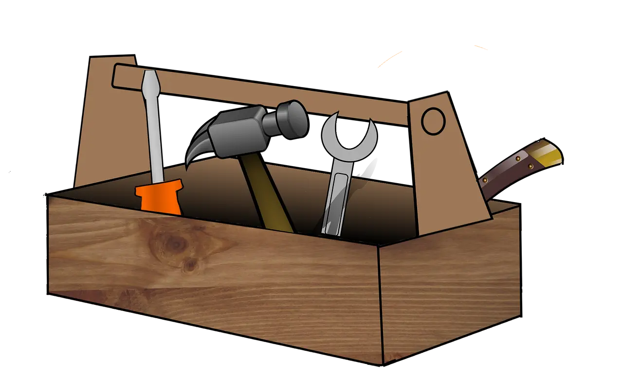 Illustration caisse à outils