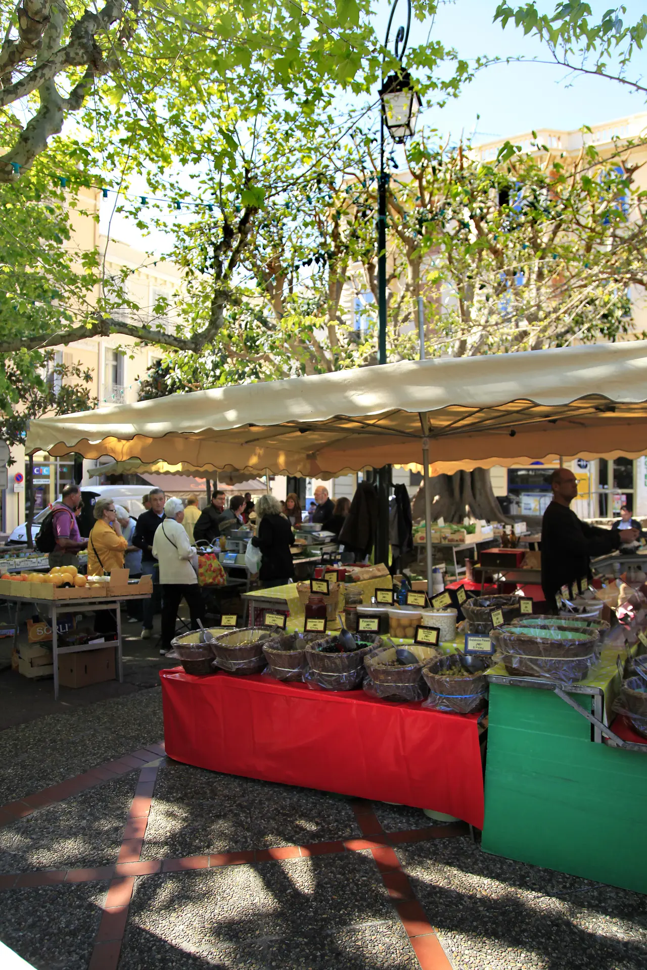 Marché provençal Beaulieu-sur-Mer