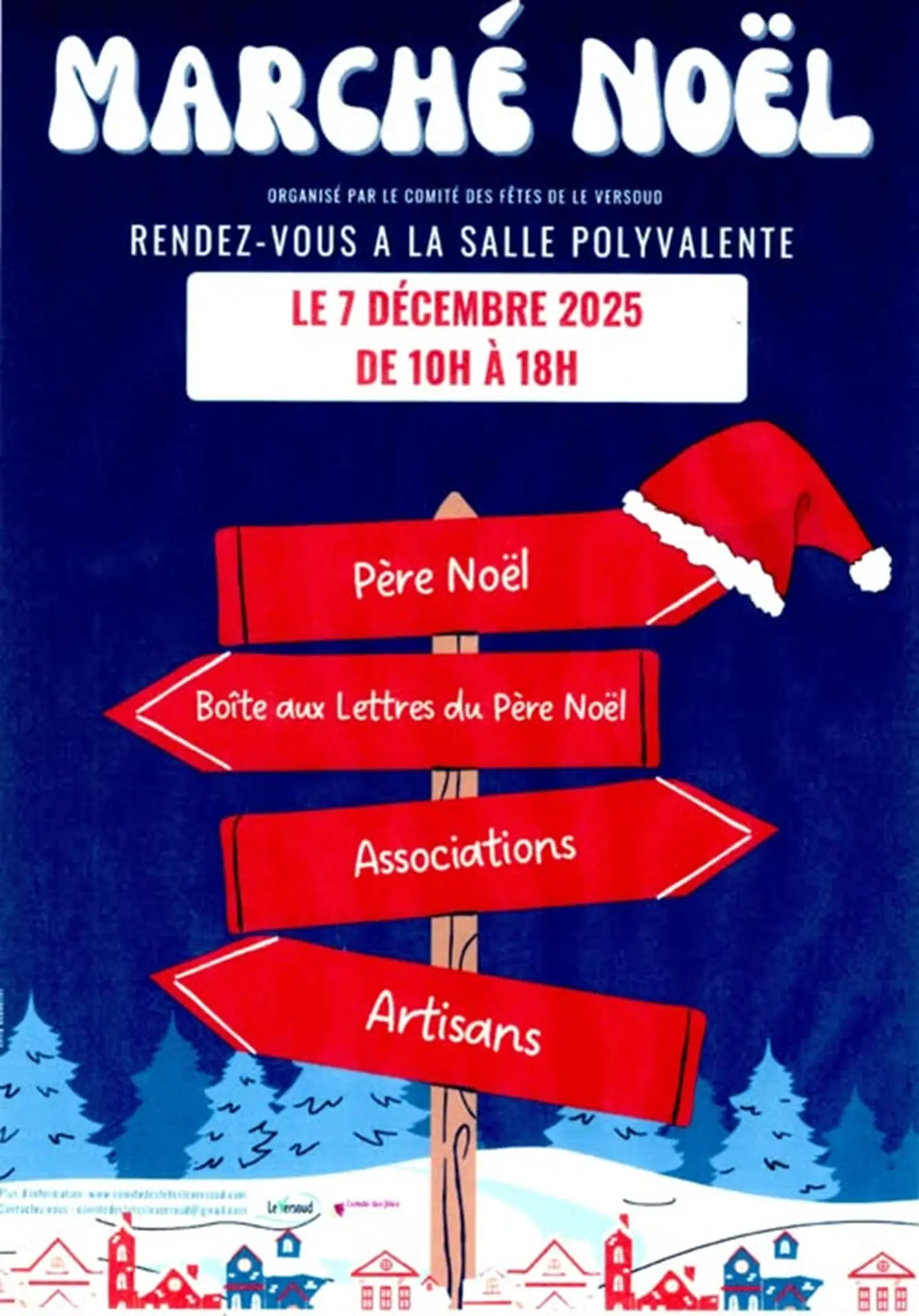 Marché de Noël -Salle polyvalente- Le Versoud