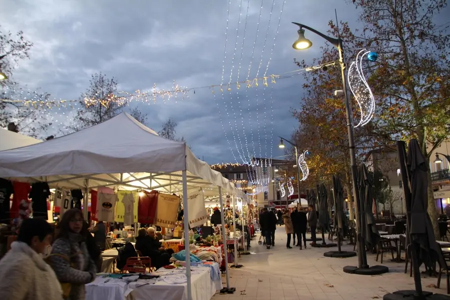 visuel marché de Noël 2019 Vidauban