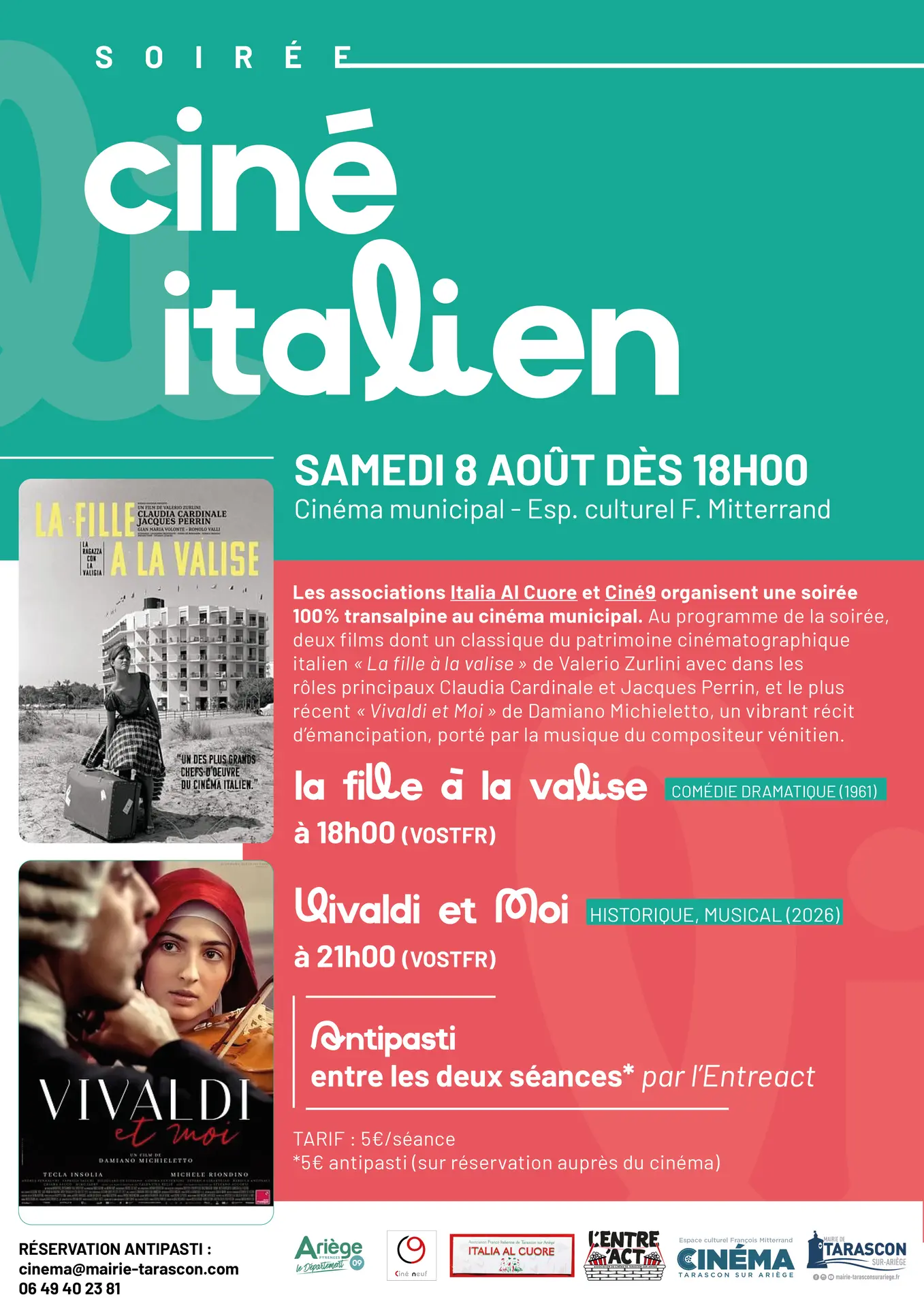 Soirée ciné italien