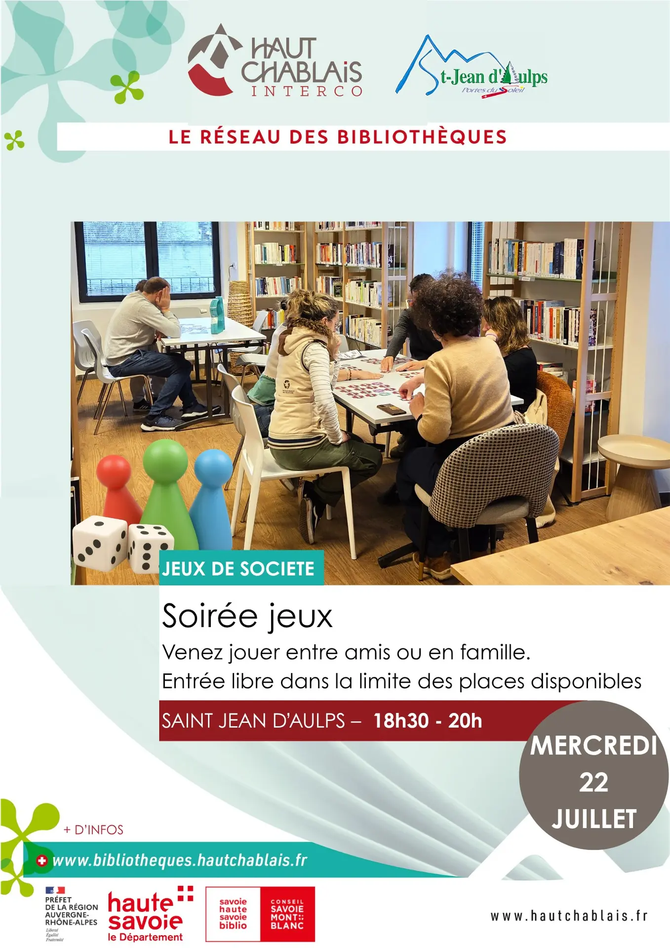 Soirée jeux de société