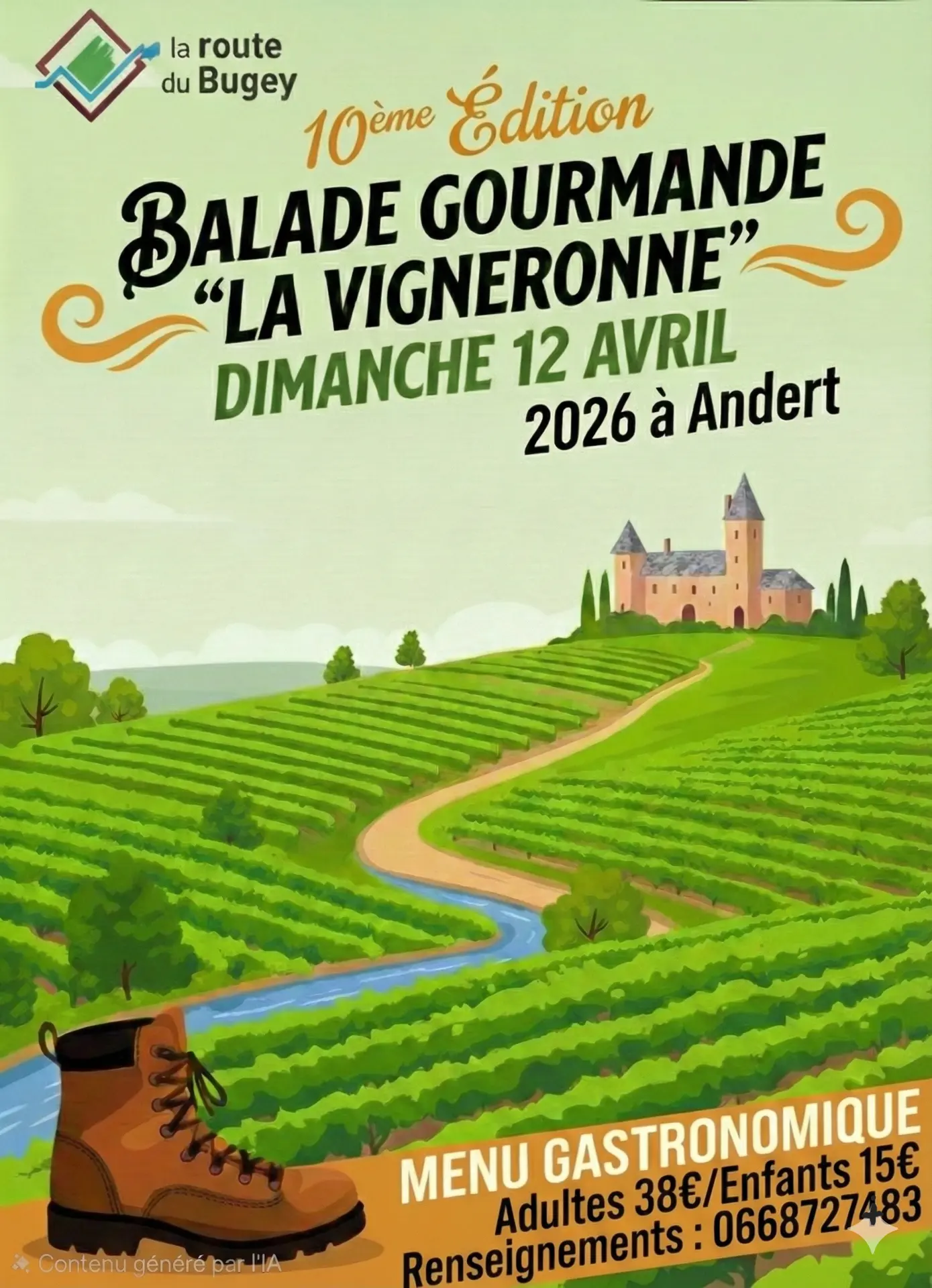 Balade gourmande : la Vigneronne - édition 2026_Andert-et-Condon