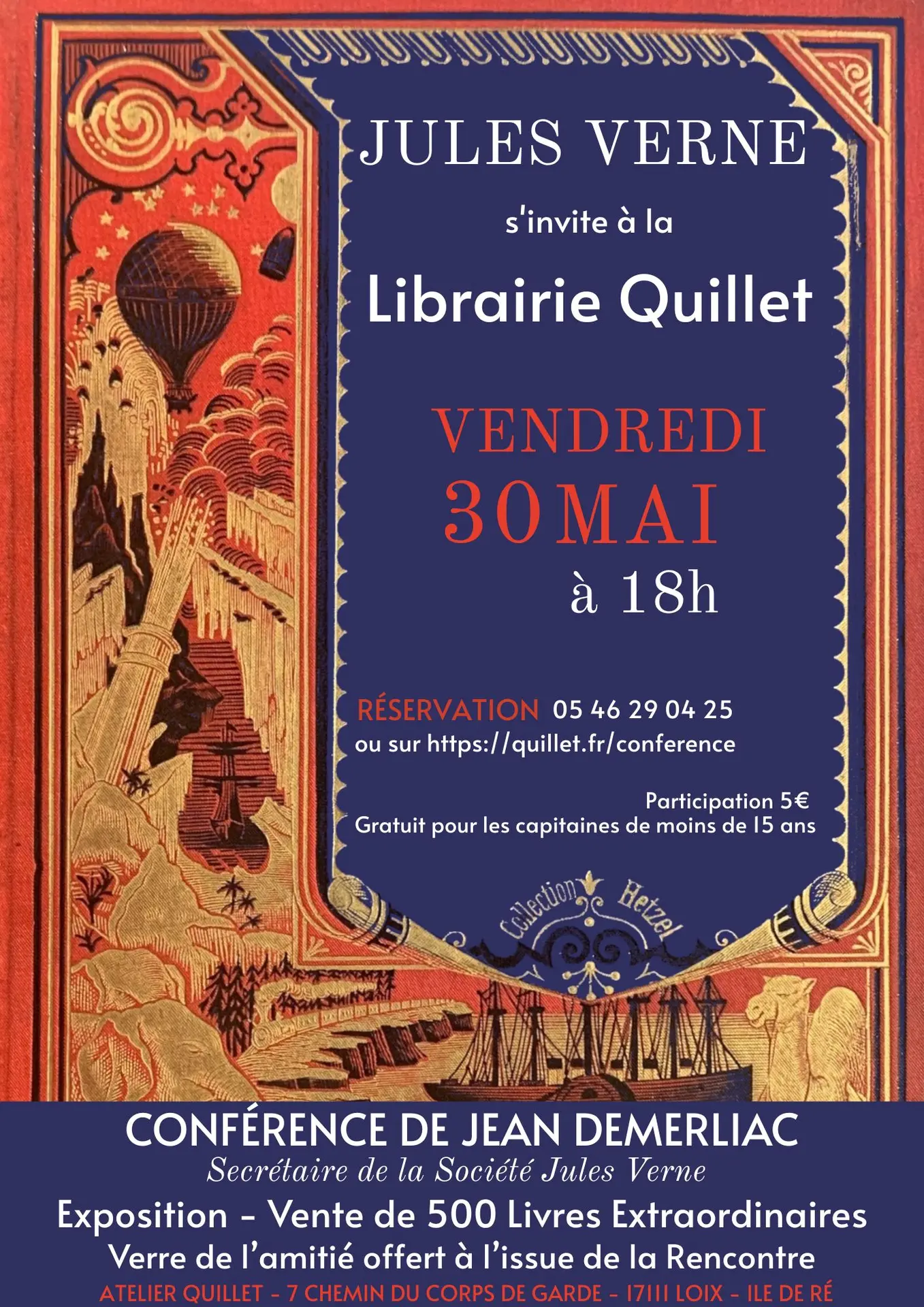 Soirée Jules Verne à l'Atelier Quillet_Loix