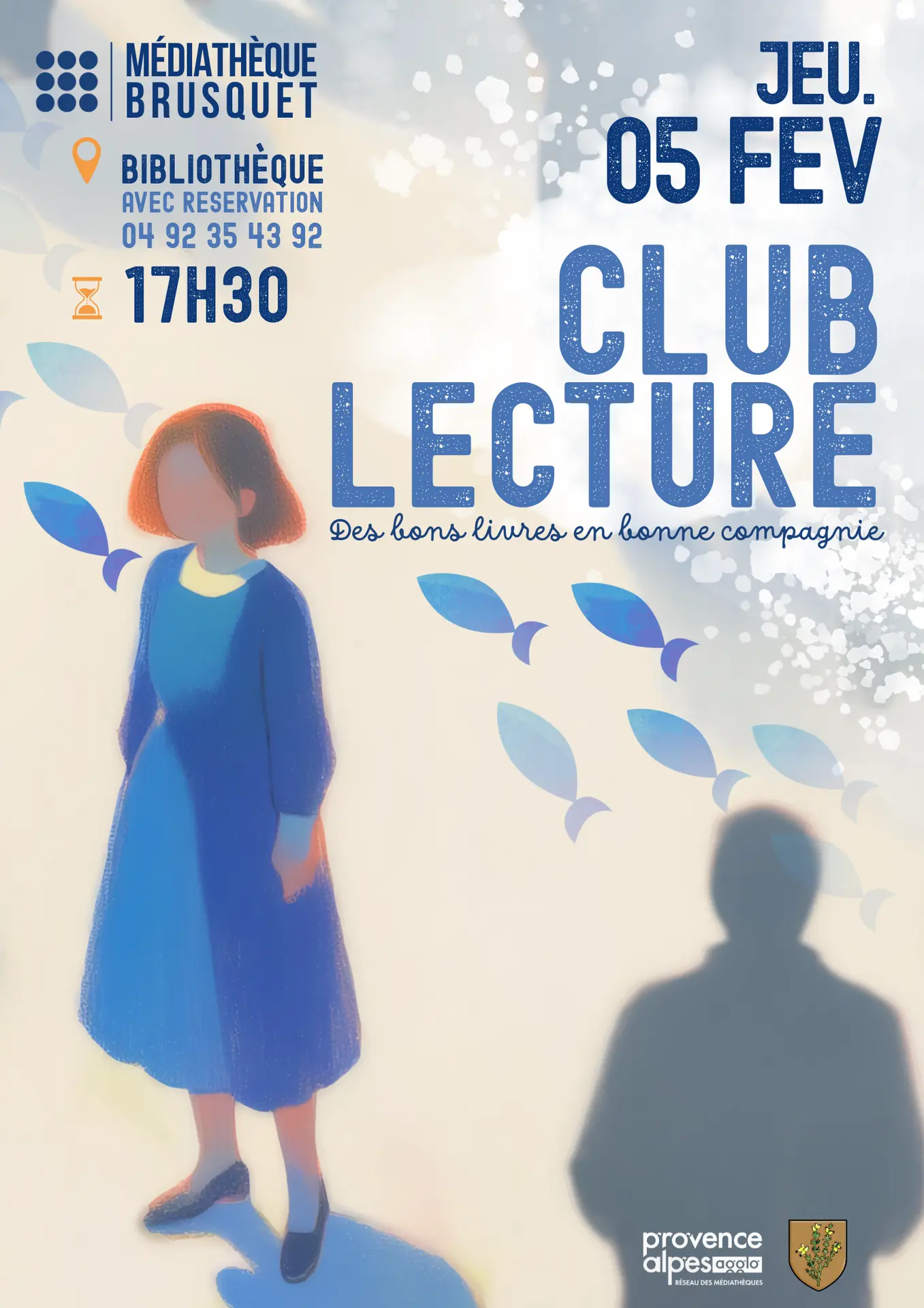 Club de lecture au Brusquet