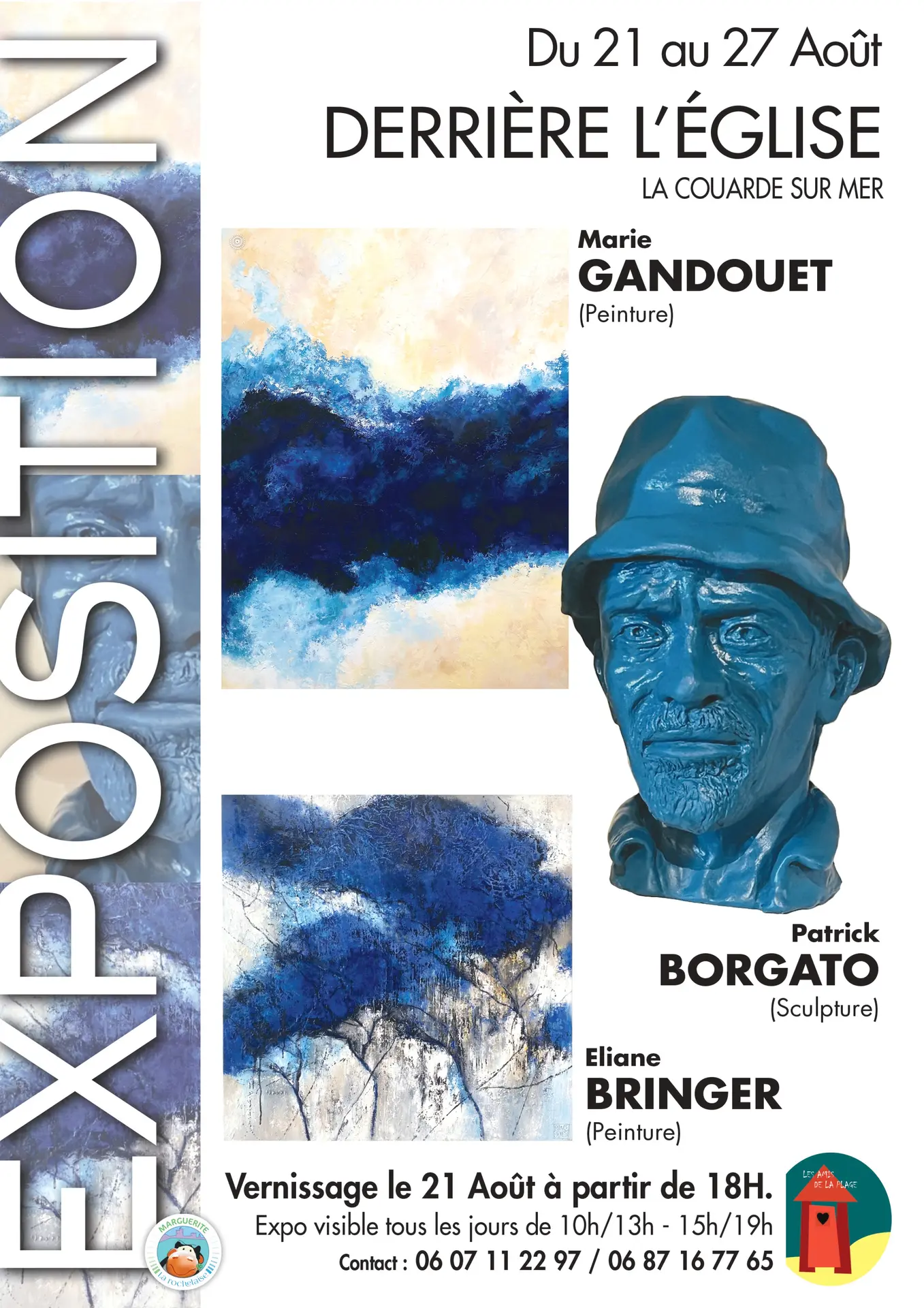 Exposition de peinture et sculpture_La Couarde-sur-Mer