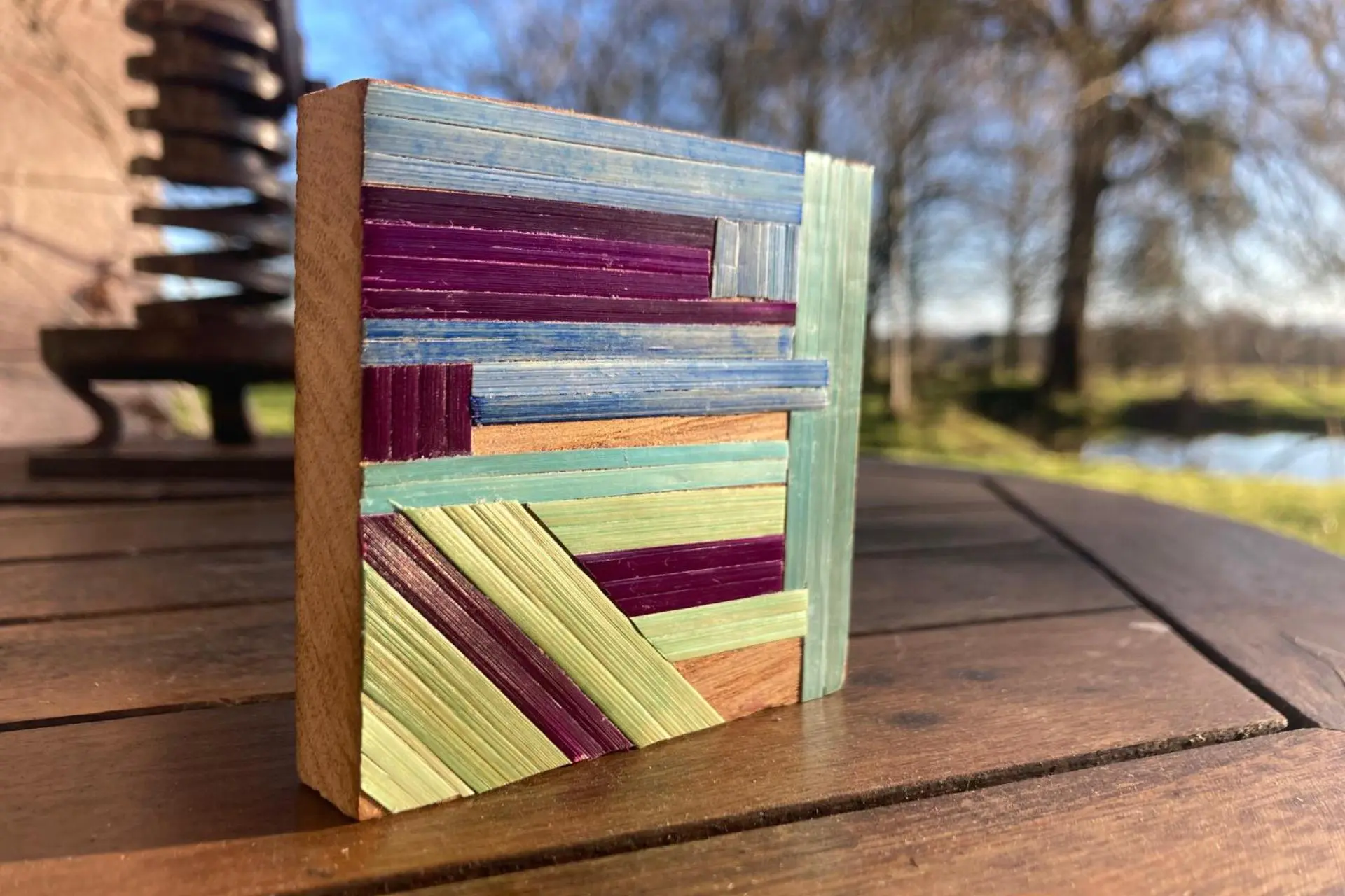 Ferme de la forêt - Initiation à la marqueterie de paille_Courtes