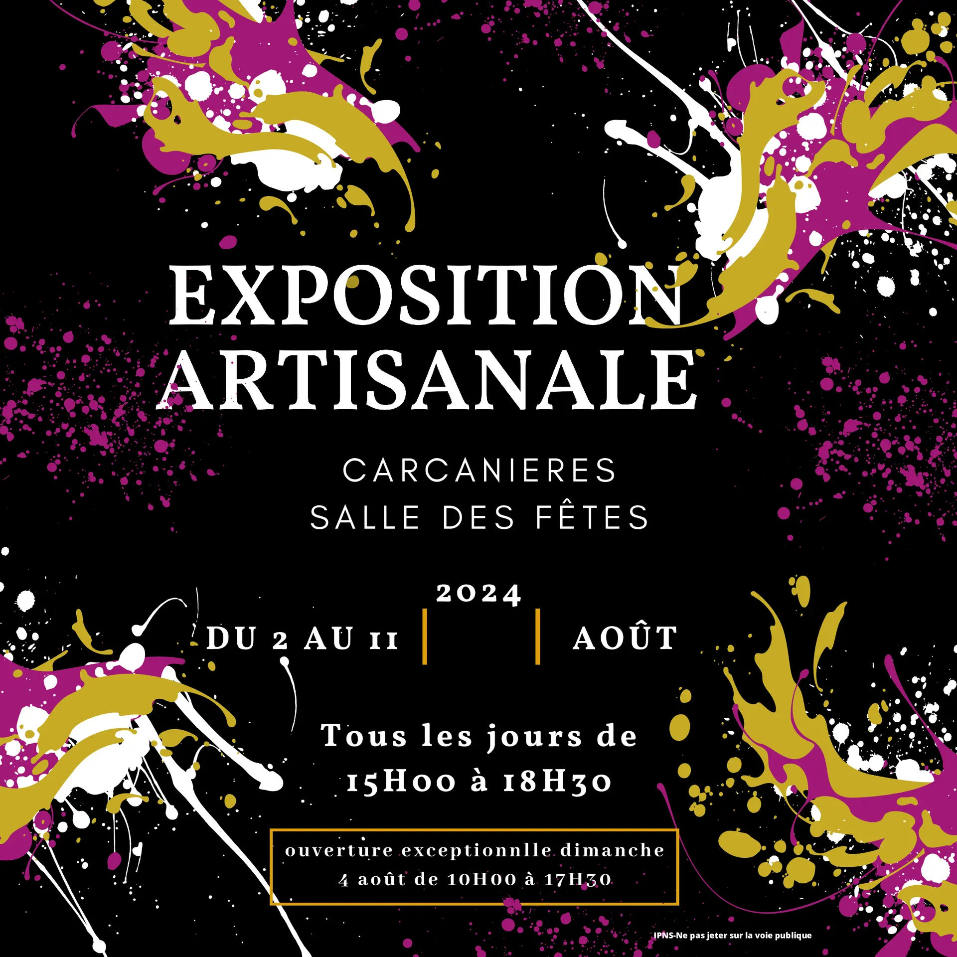 affiche exposition