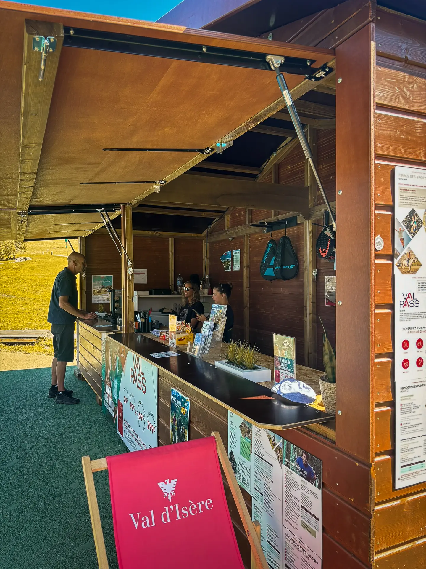 Chalet d'accueil du Parc des Sports du Centre