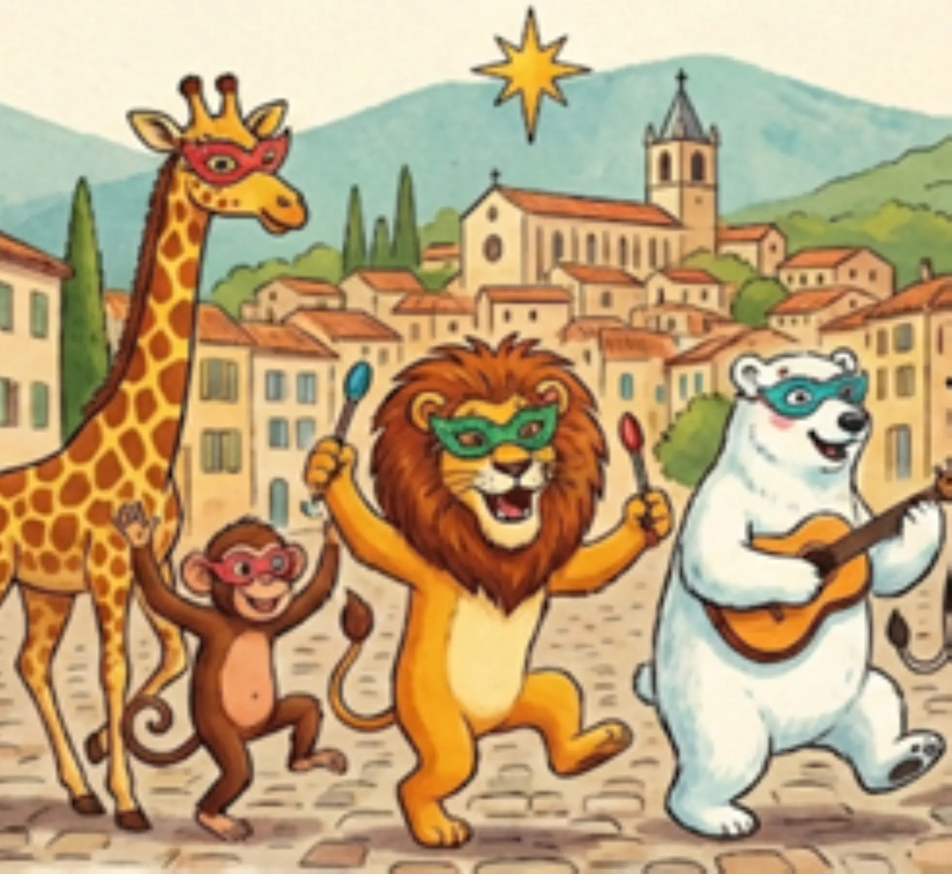 Carnevale di Moustiers: gli animali del mondo !_Moustiers-Sainte-Marie