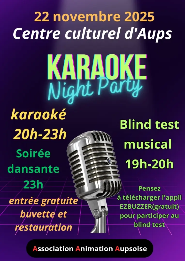 Soirée Karaoké