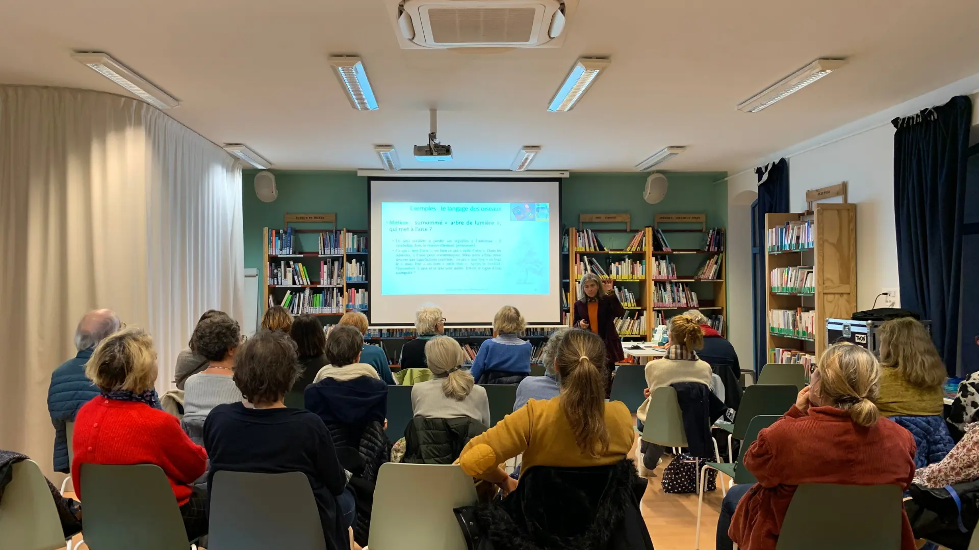 conférence animée par Chantal MOTTO