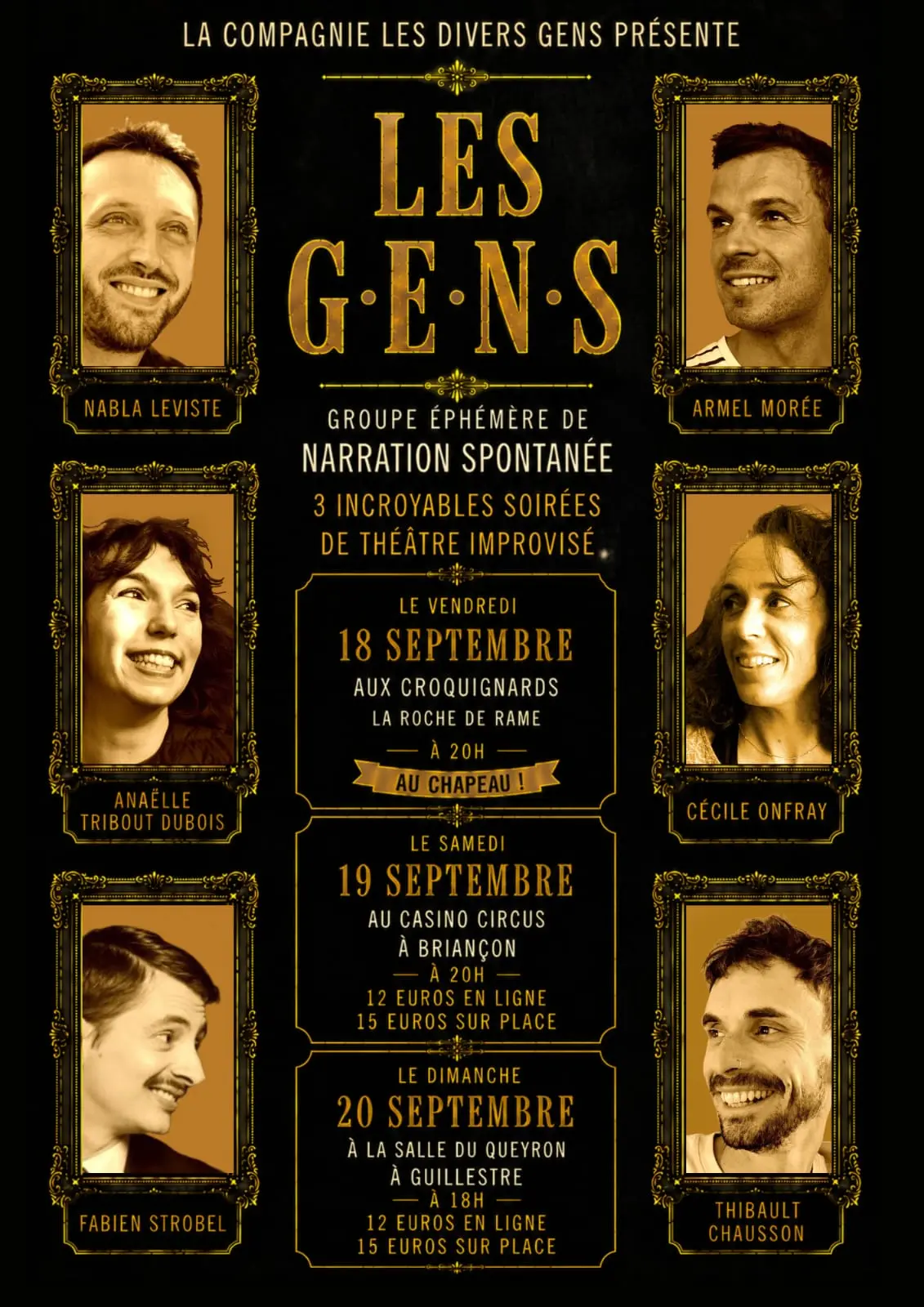 Spectacle Impro - Les GENS
