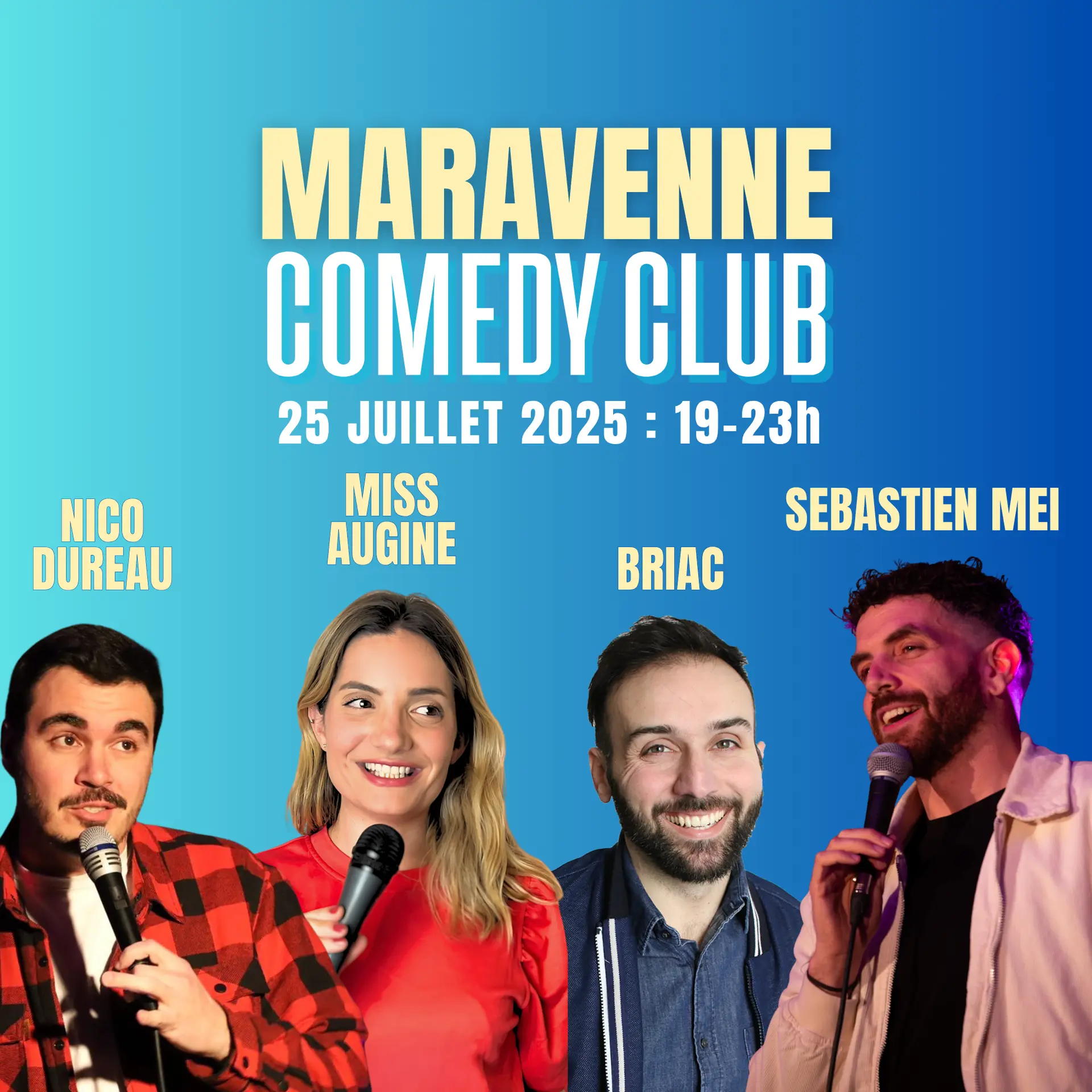 Comedy Club au Château Maravenne
