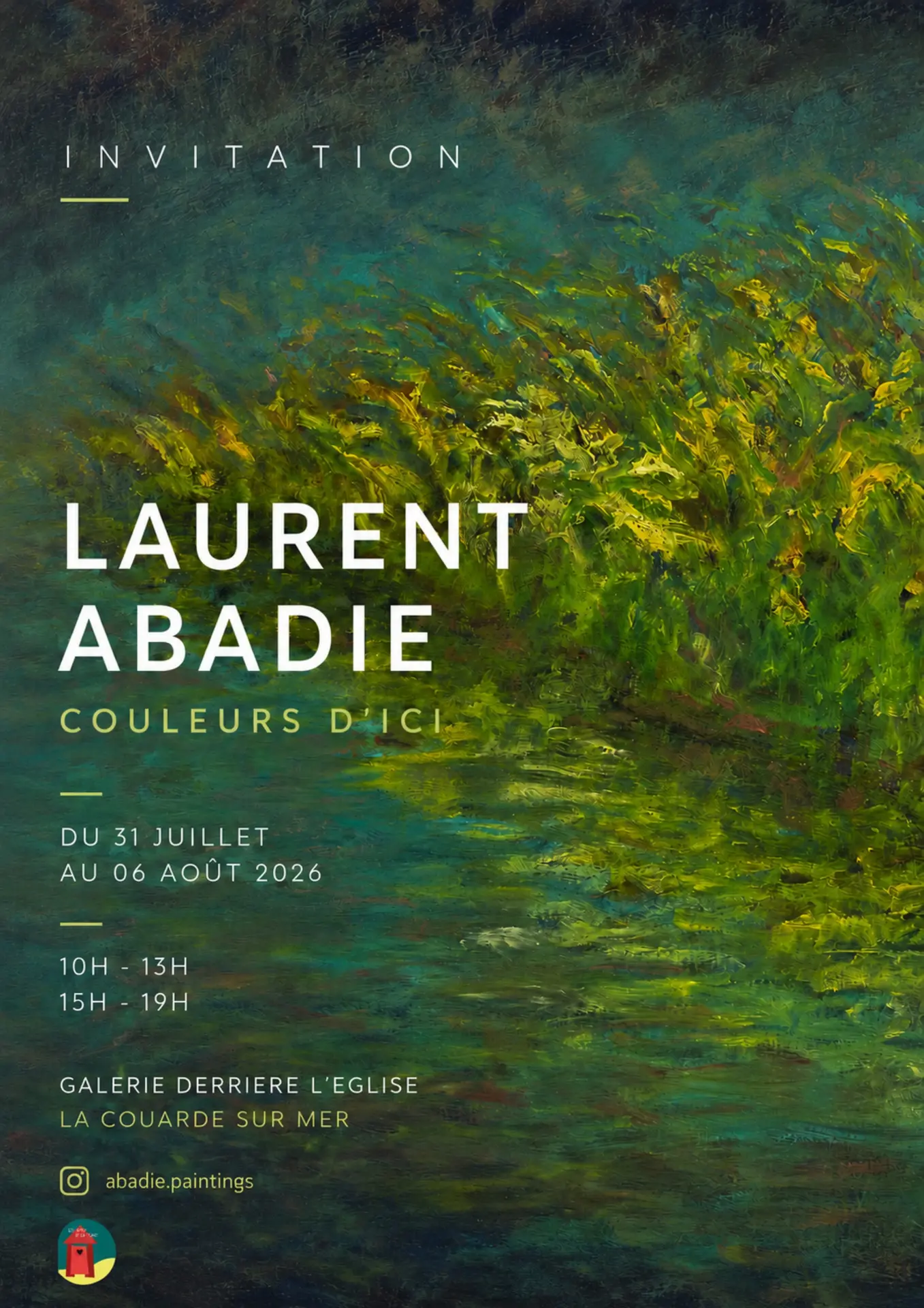 Exhibition by Laurent Abadie: ‘Colours of Here’_La Couarde-sur-Mer
