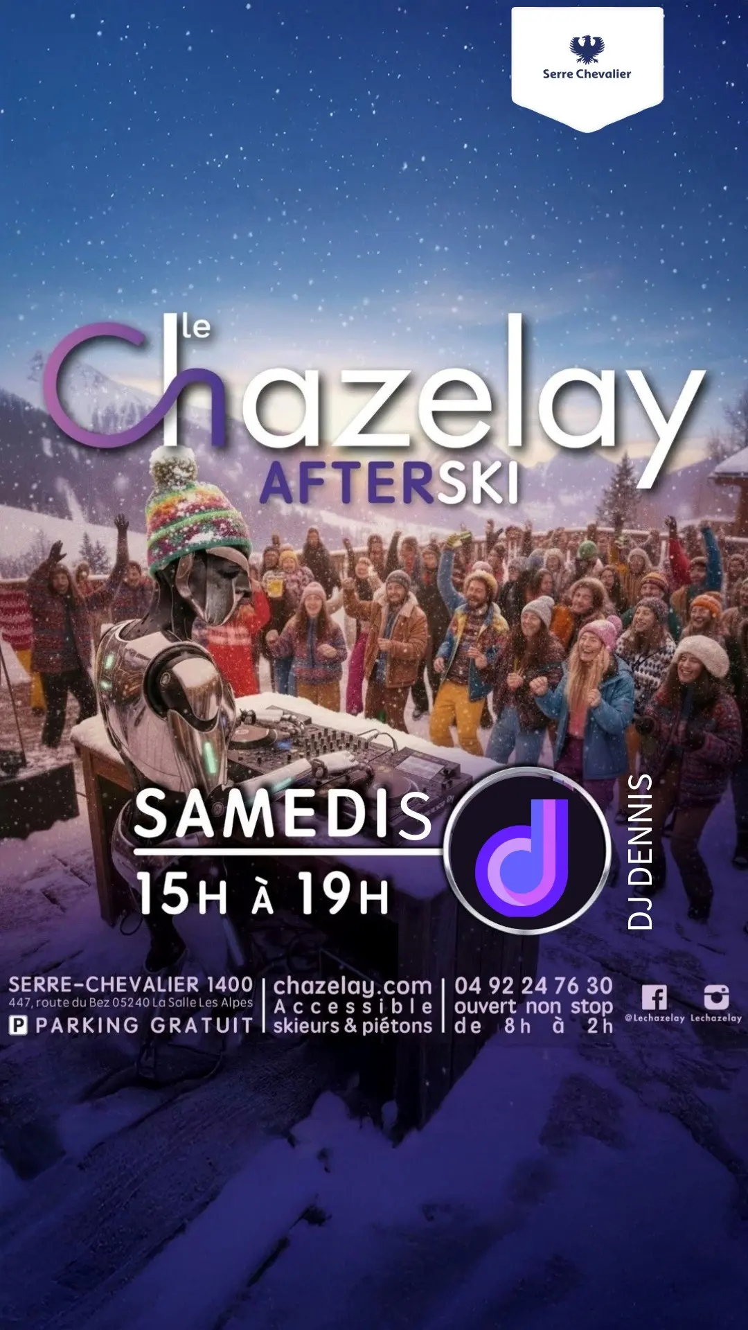 Après ski au Chazelay