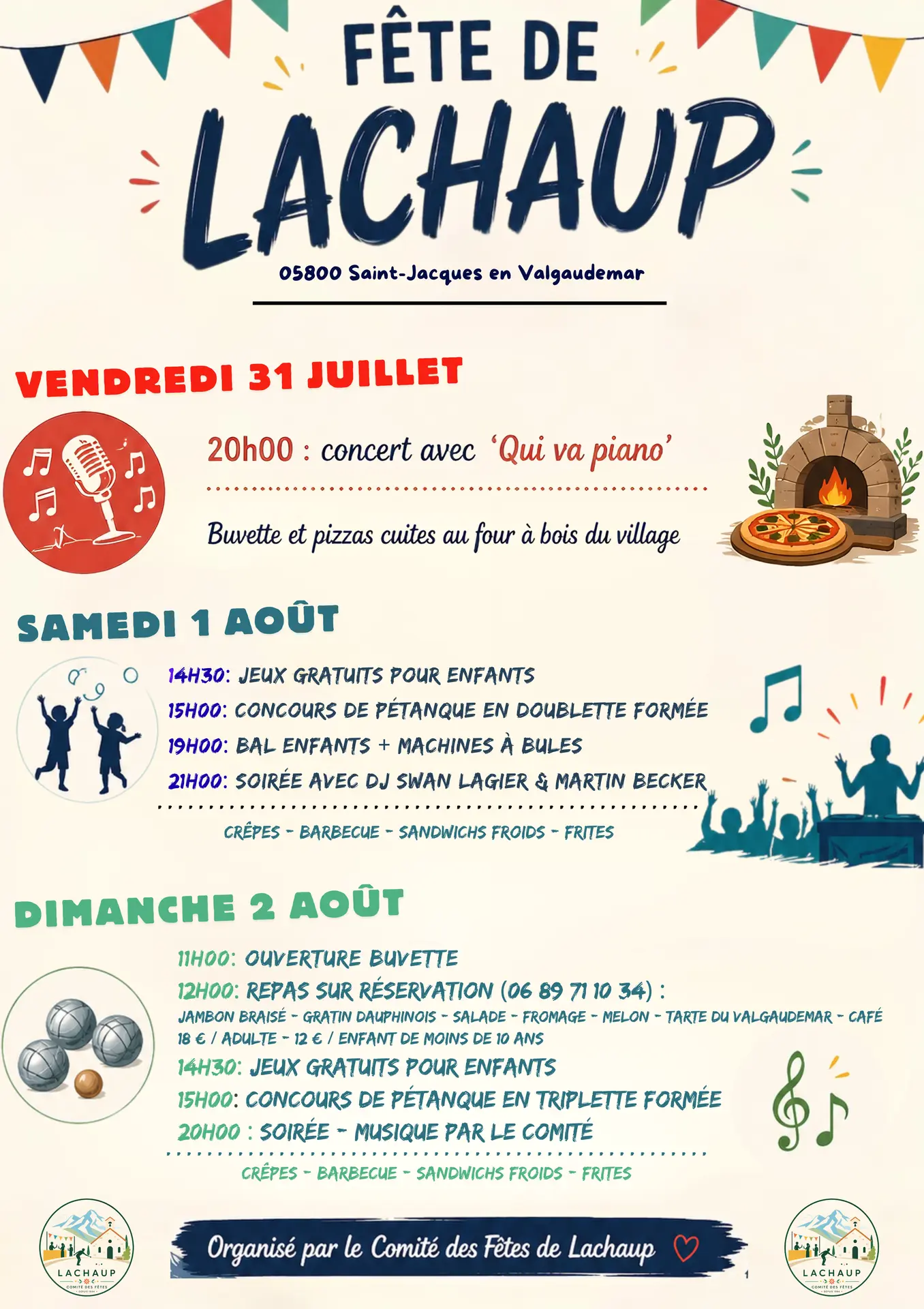 Fête votive de Lachaup_Saint-Jacques-en-Valgodemard