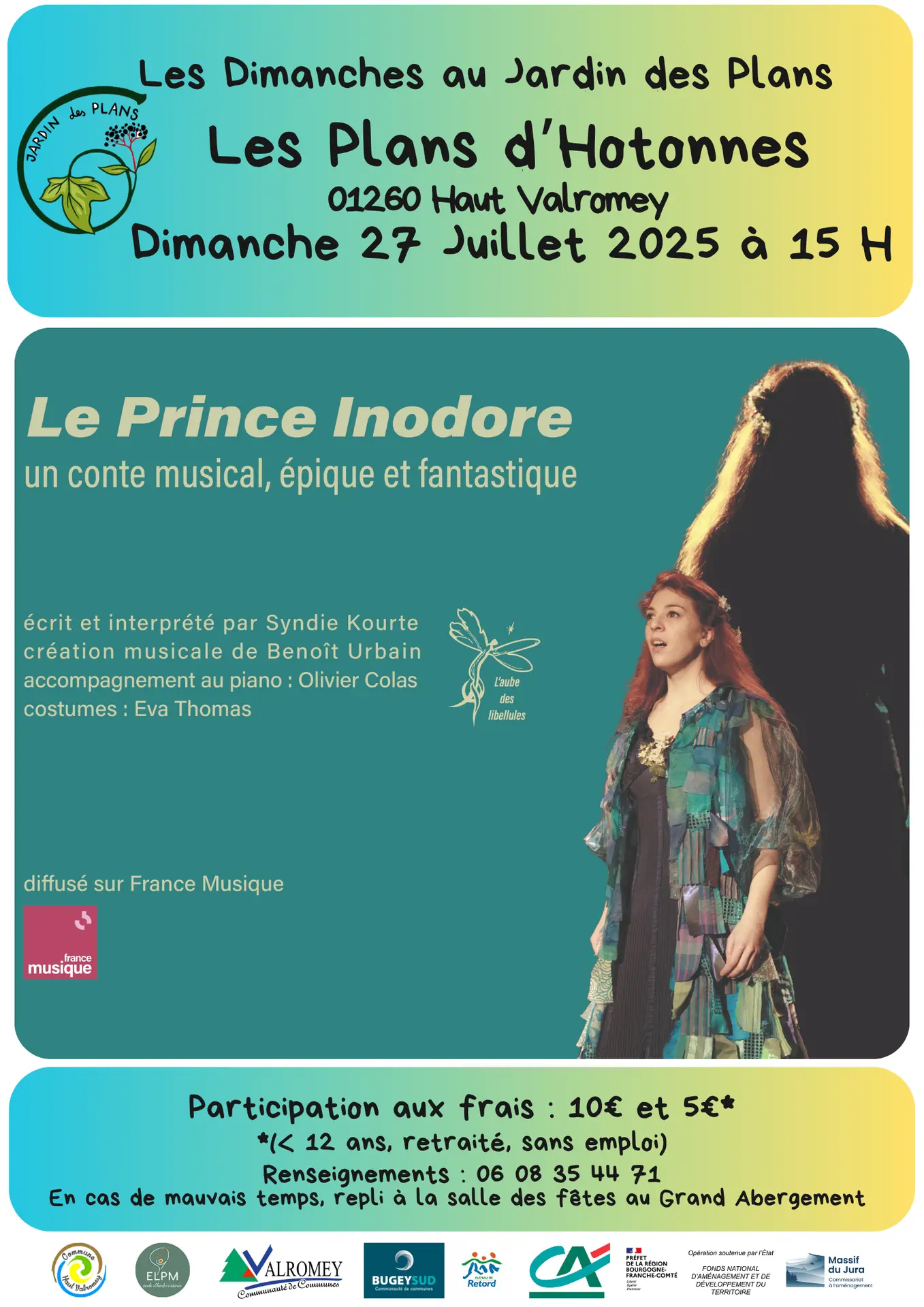 Conte musical, épique et fantastique Le Prince Inodore_Haut Valromey