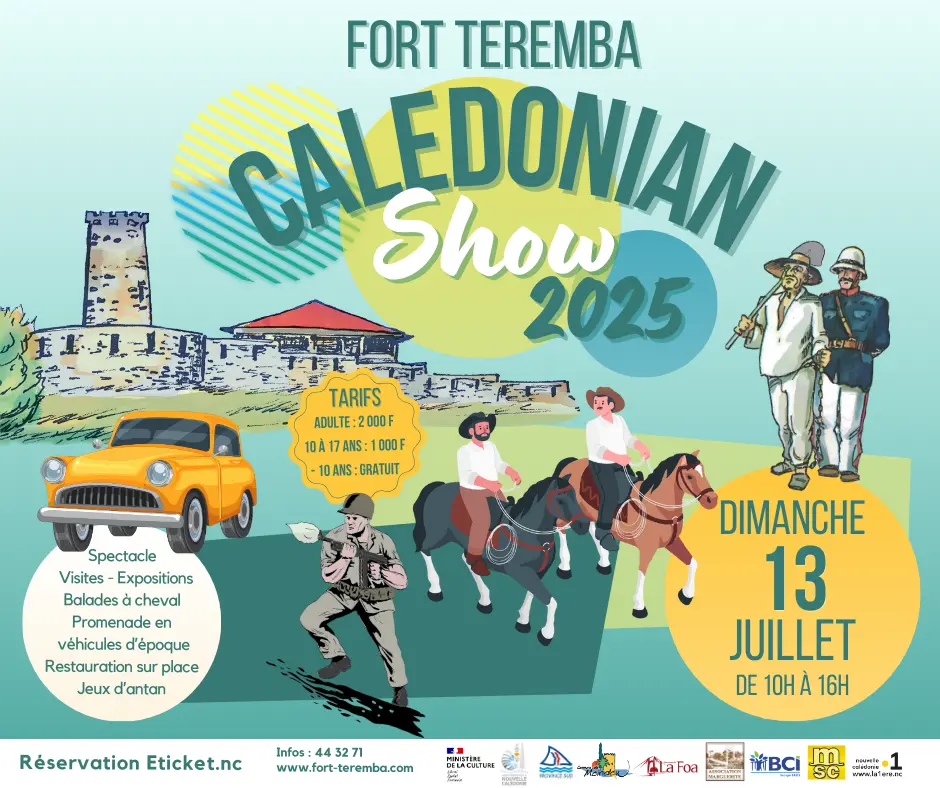 Affiche Calédonian show