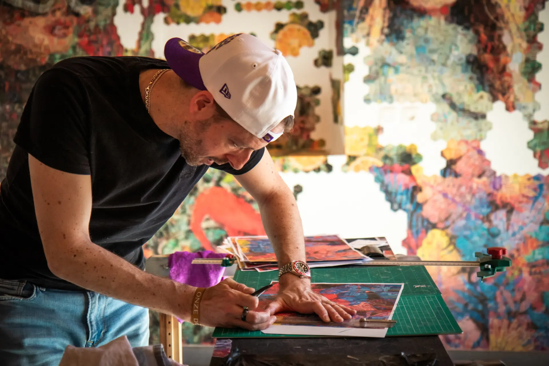 Mosaïque montagnarde de Saro