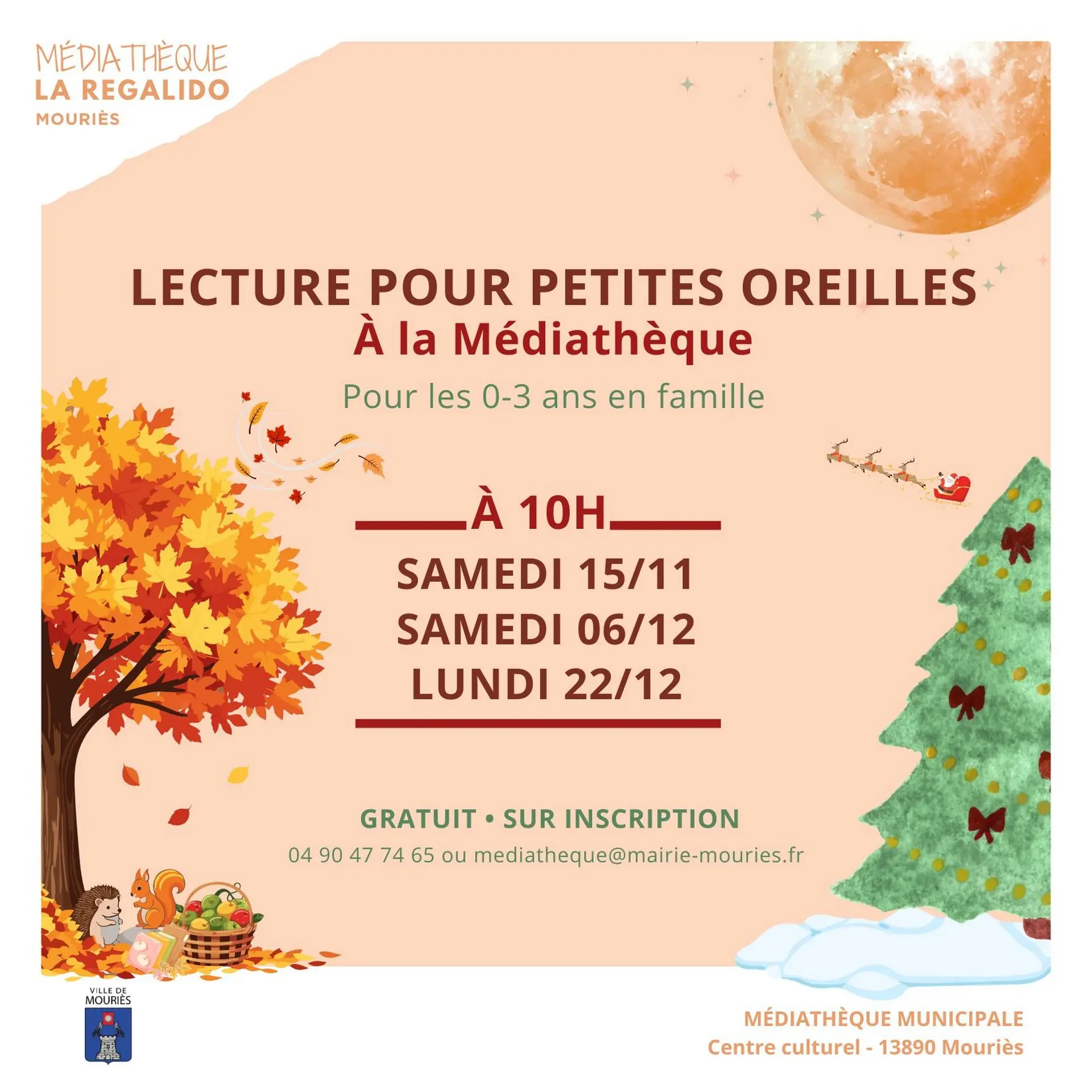Lecture pour petites oreilles_Mouriès_15.11 au 22.12.25