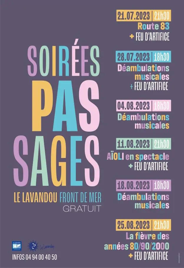 Soirée PAS SAGE