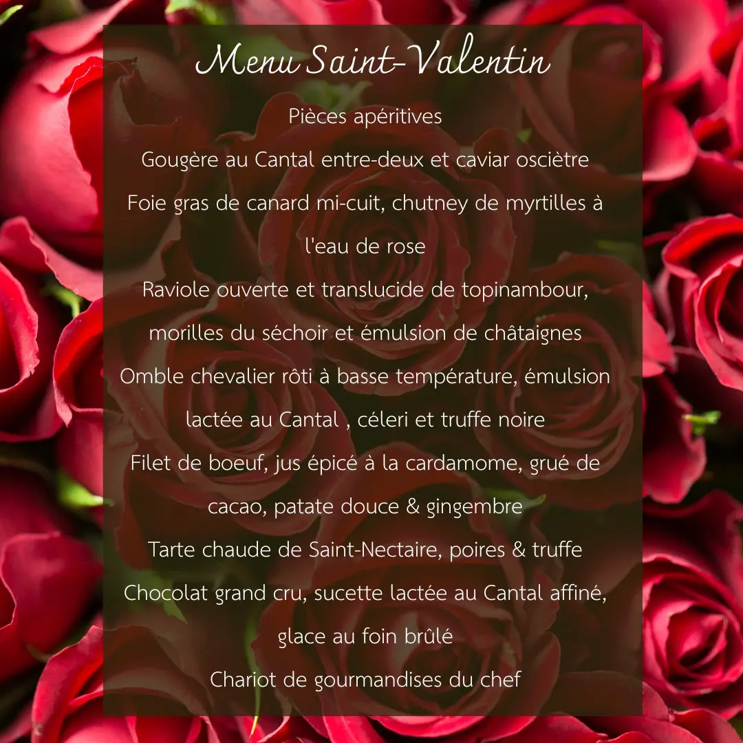Saint-Valentin à l'Auberge de la Tour