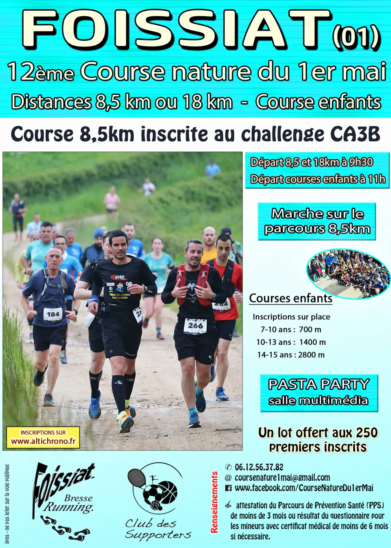 Affiche Course Nature du 1er mai 2025