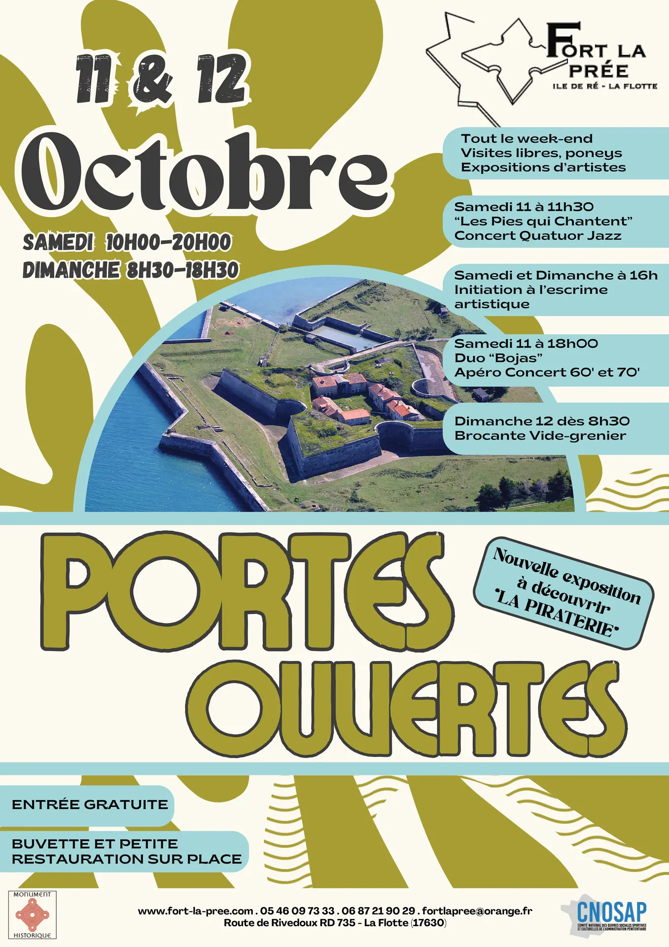 Portes ouvertes au Fort la Prée_La Flotte