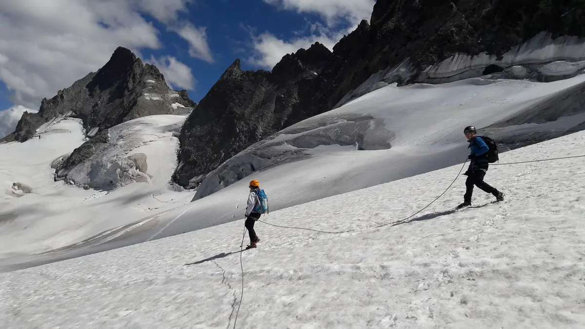 Balade sur le glacier