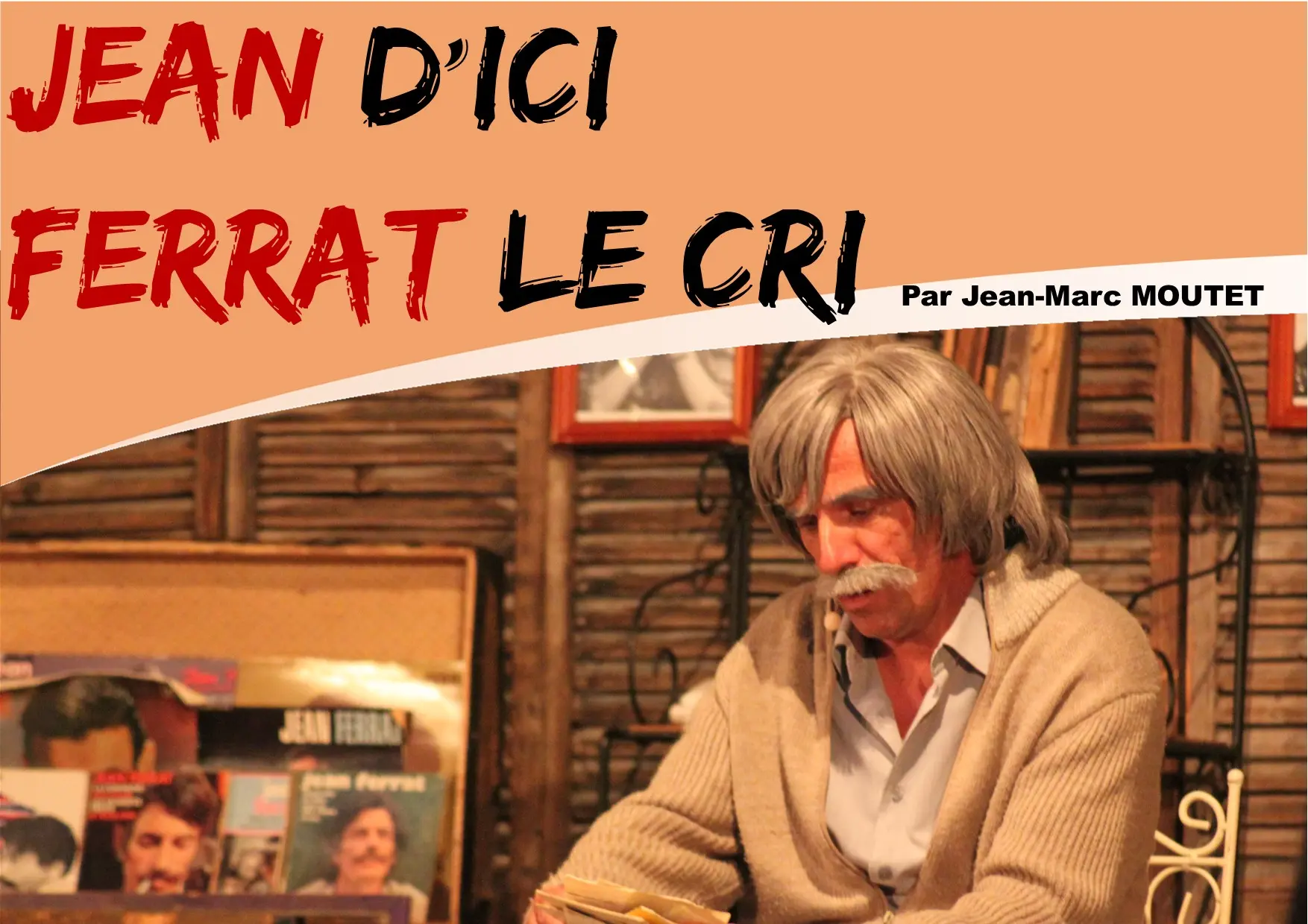 Affiche spectacle Jean Ferrat