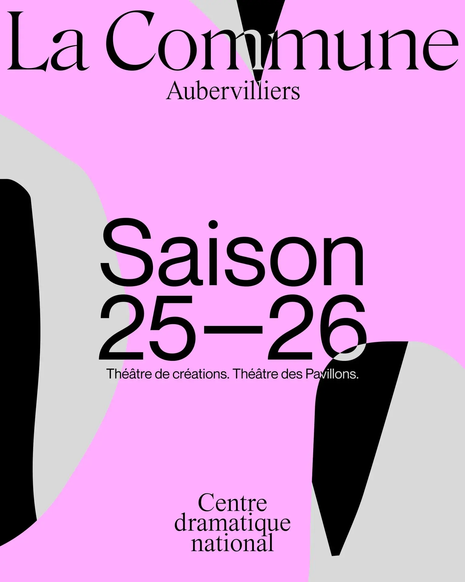 Saison 25/26 du Théâtre de la Commune