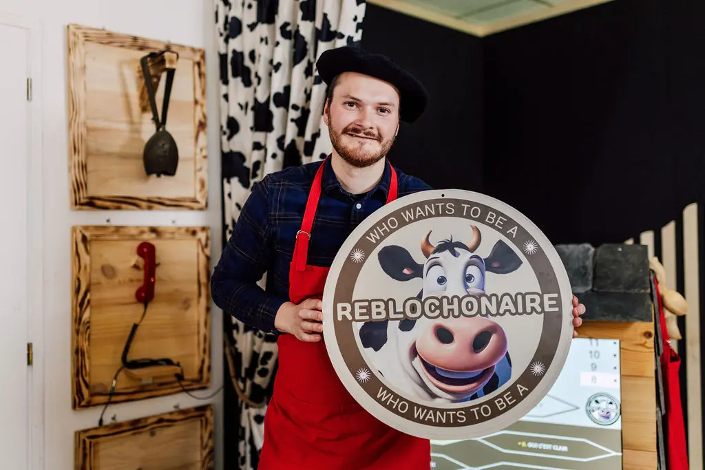Qui veut gagner des Reblochons ?_Les Gets