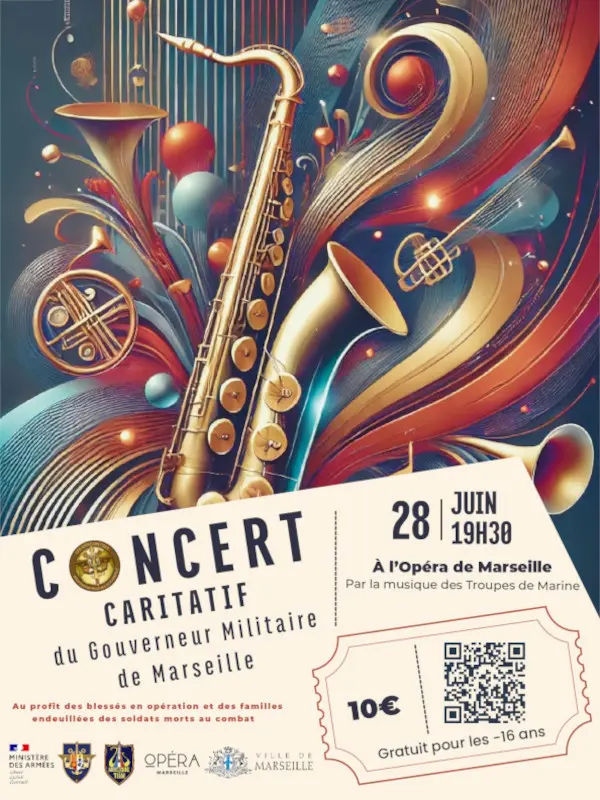 Concert caritatif du Gouverneur Militaire de Marseille