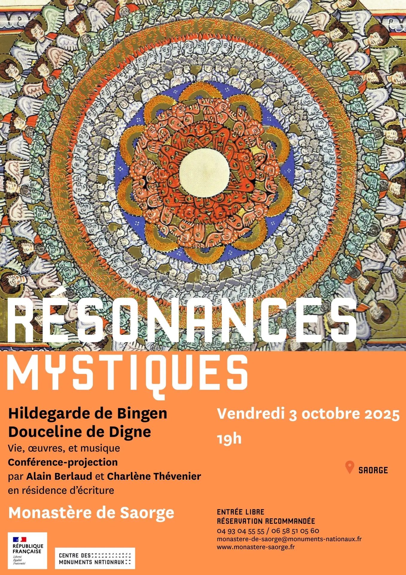 Conférence - Projection  Résonnances mystiques_Saorge