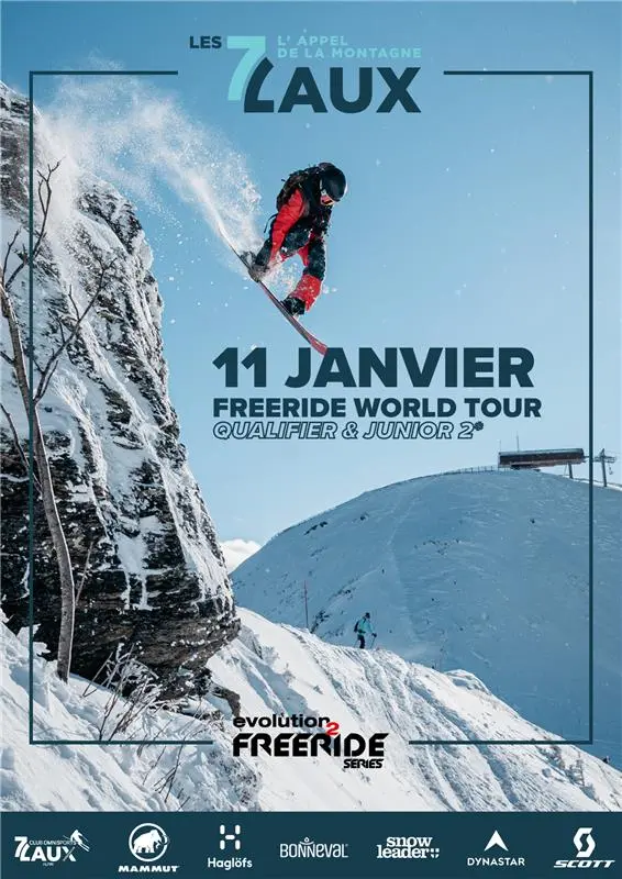 Affiche de l'événement French Freeride Series Qualifier et Junior