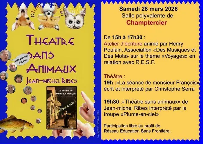 Atelier d'écriture et théâtre