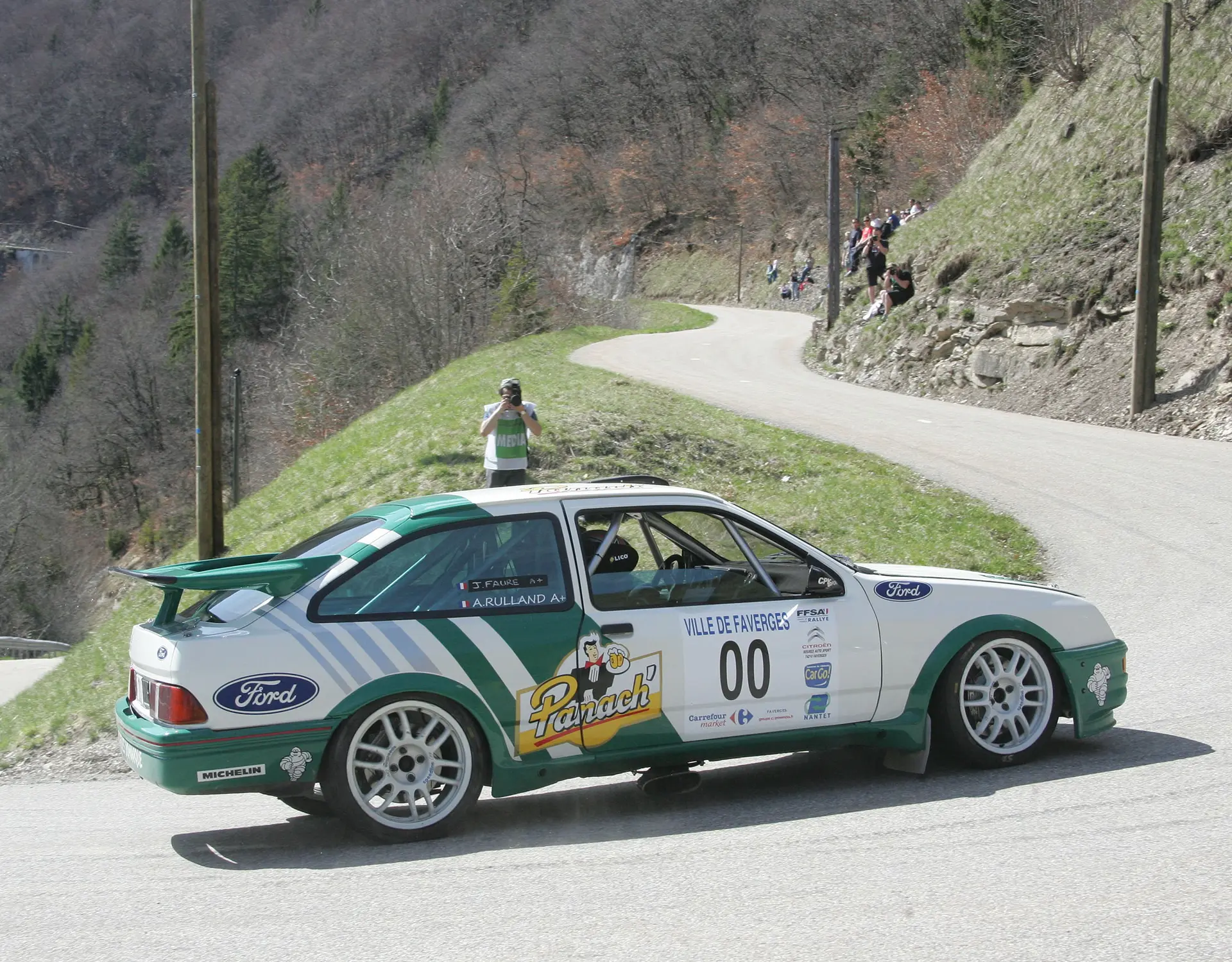Rallye automobile du Pays de Faverges_ avril 2017