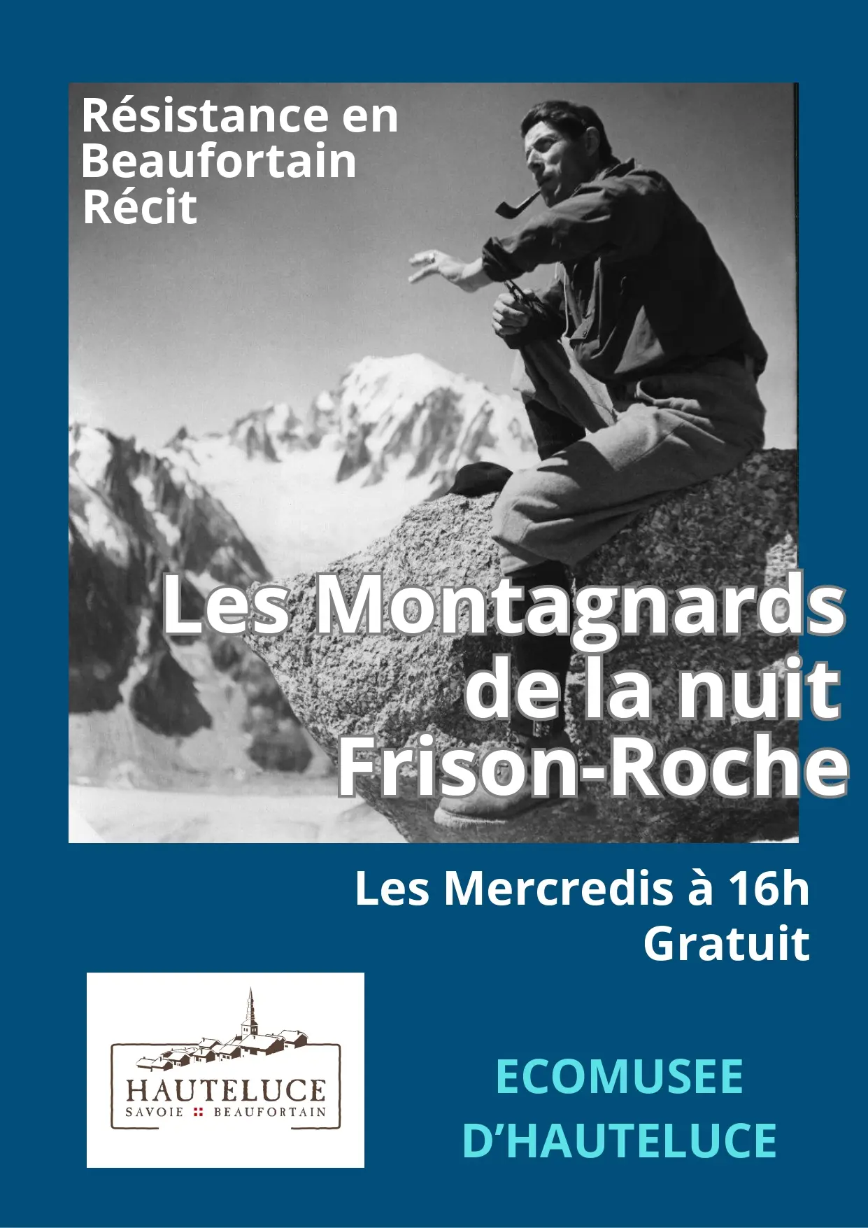affiche avec Roger Frison-Roche