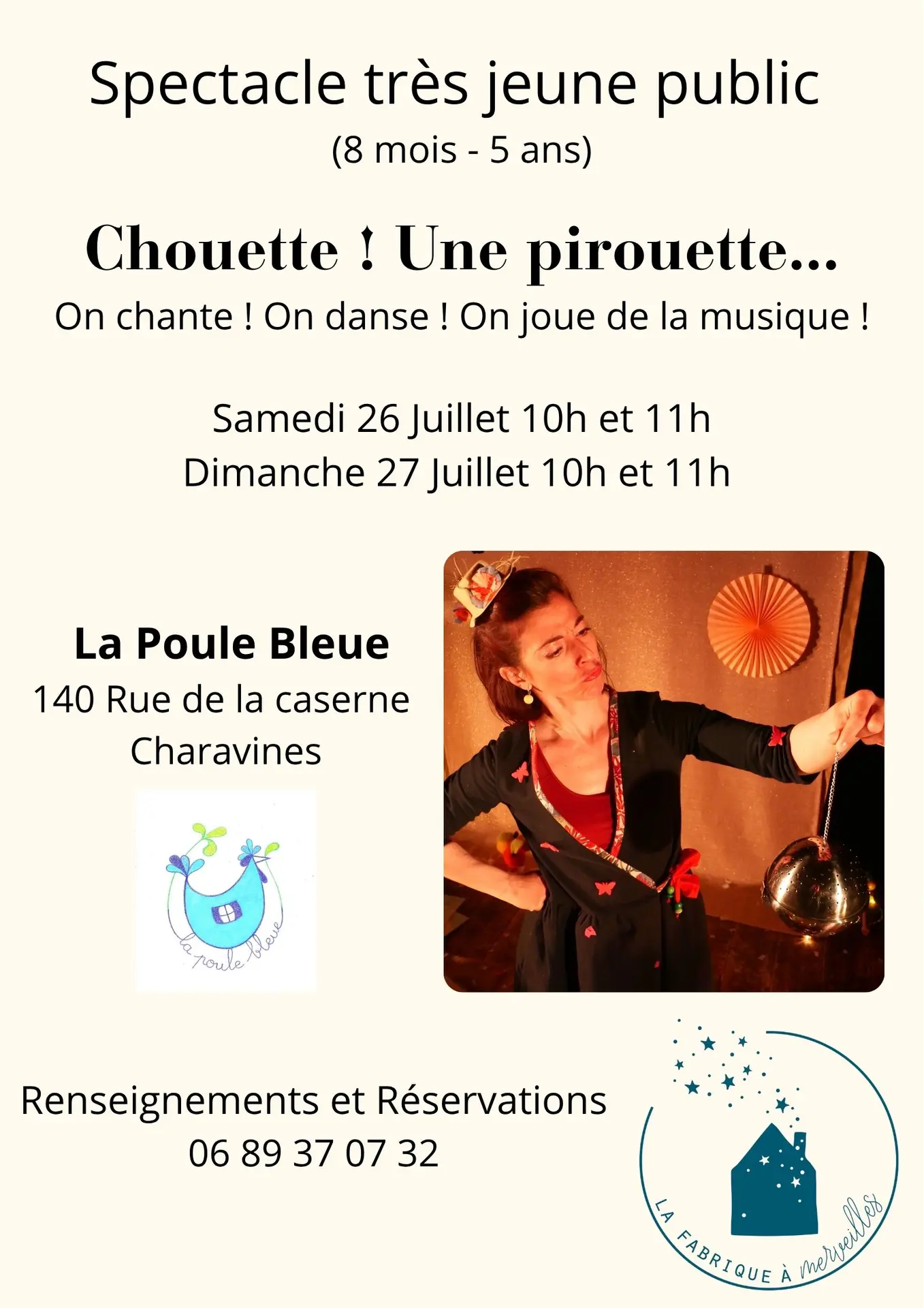 Chouette ! Une pirouette...