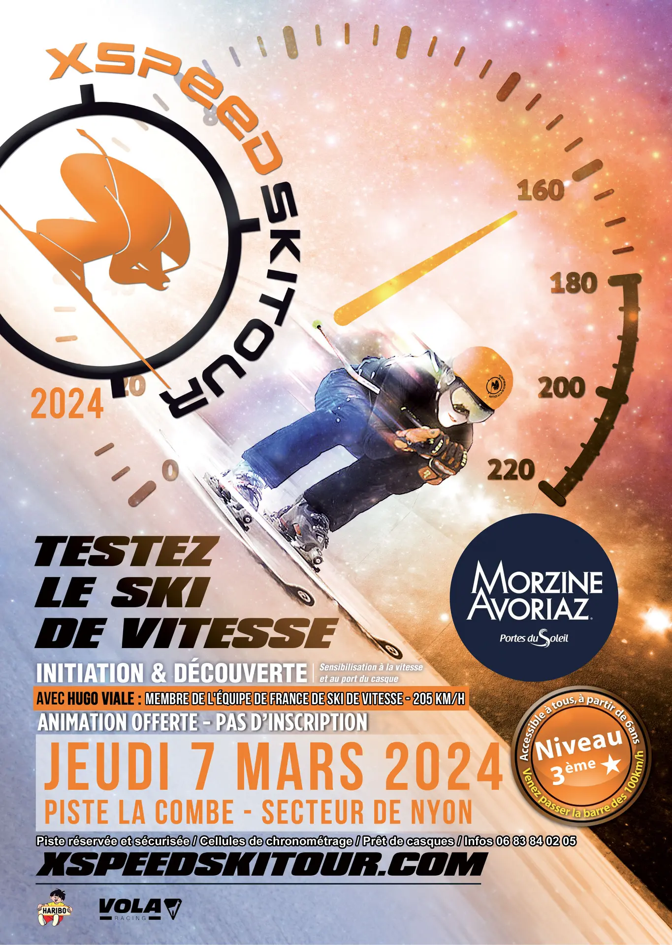 Affiche Xspeed ski Tour