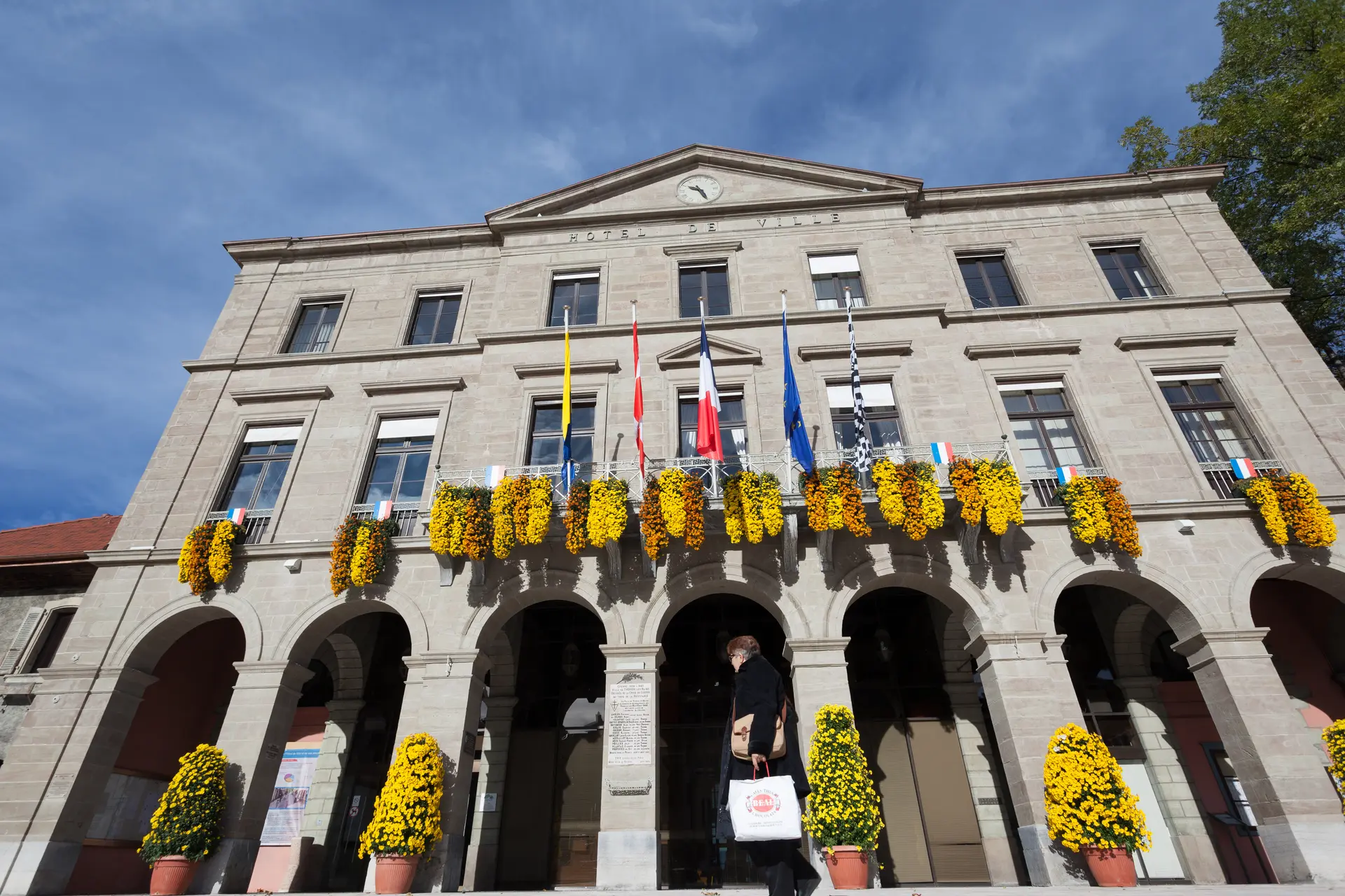 La façade de l'Hôtel de Ville