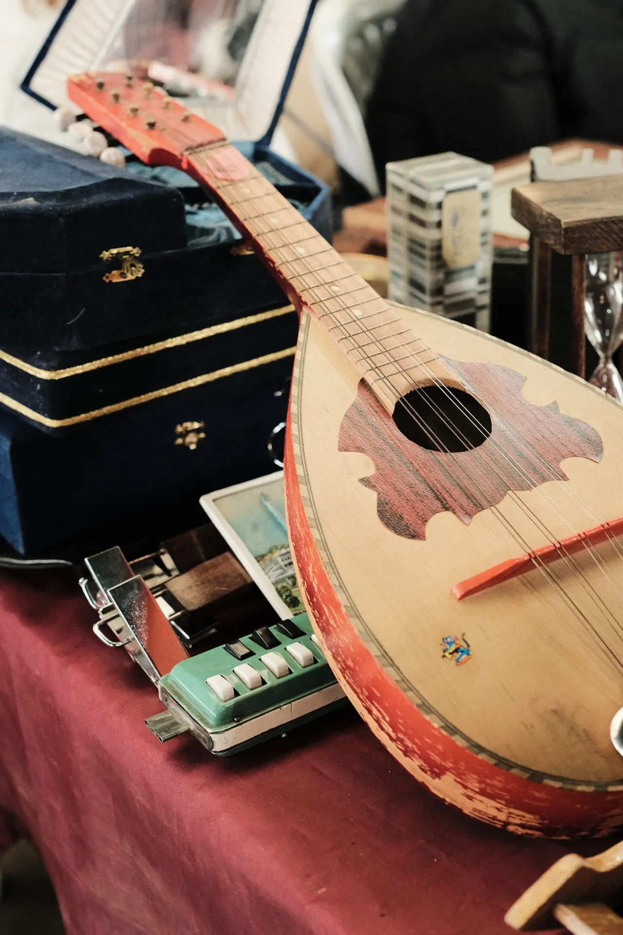 Objets d'un vide-greniers