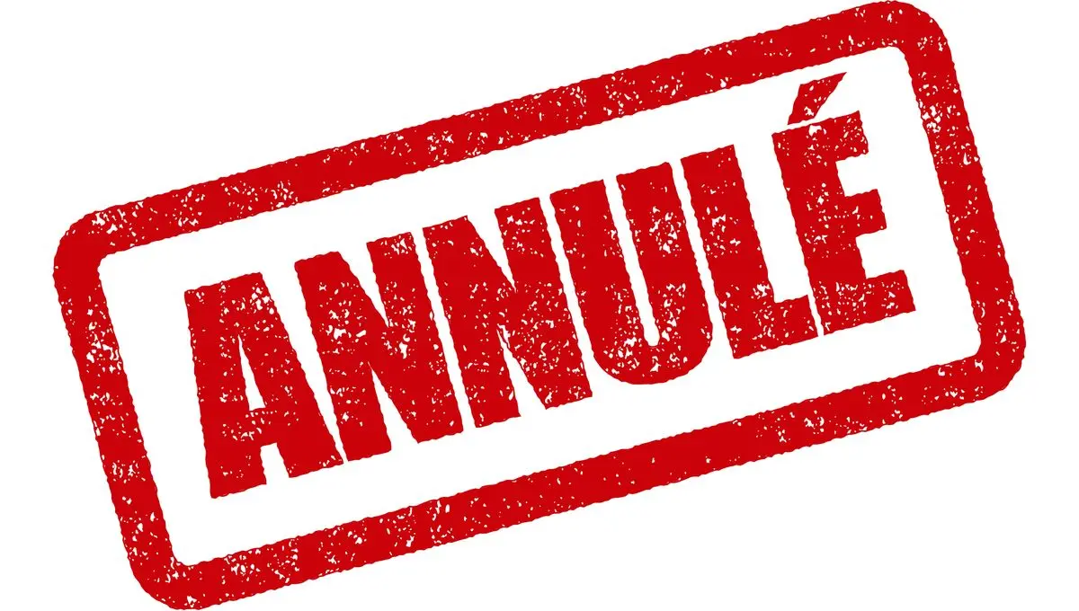 Annulé
