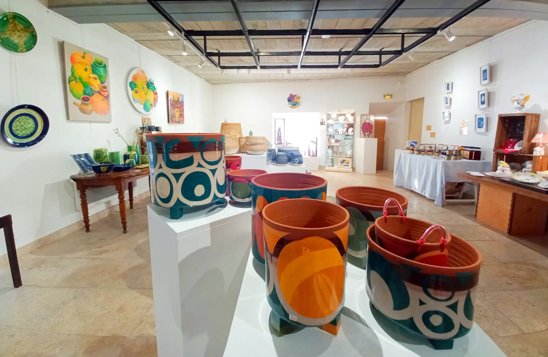 Décembre à Moustiers : expo-vente