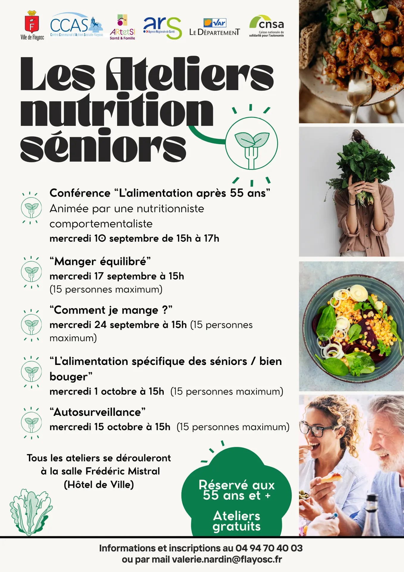 Les ateliers nutrition seniors : l'alimentation après 55 ans_Flayosc
