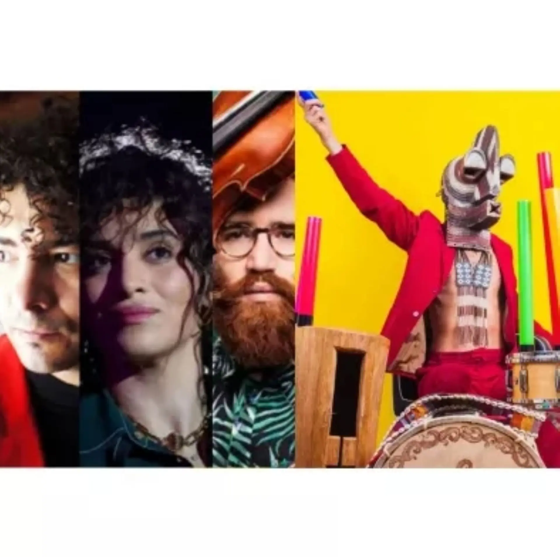 Jazz à Porquerolles : Sofiane Saidi, Camelia Jordana & Théo Ceccaldi - Papatef_Hyères