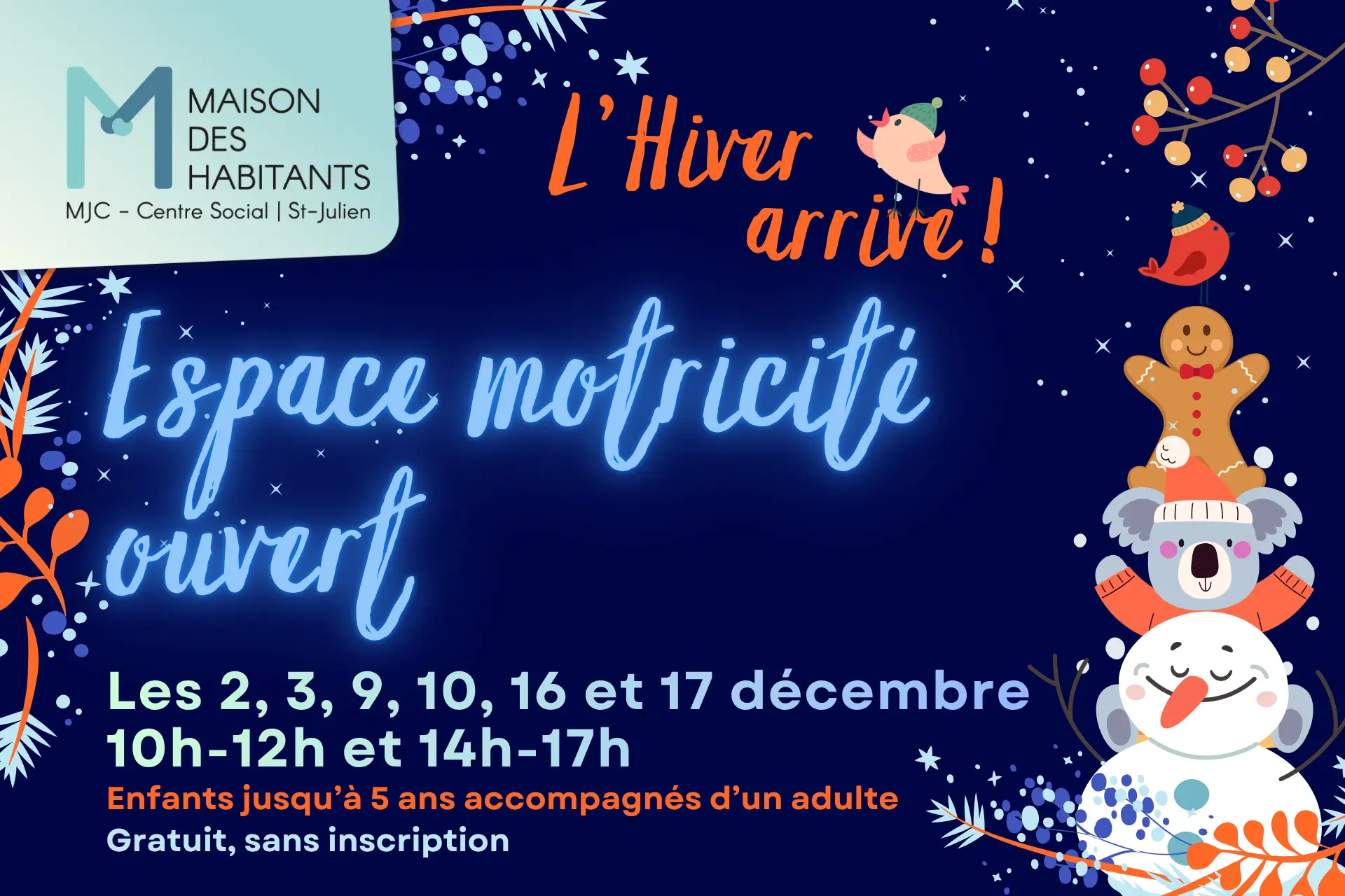 Espace motricité ouvert