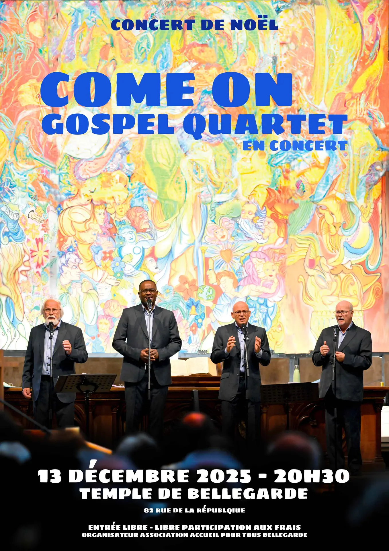 Concert Gospel au temple de Bellegarde