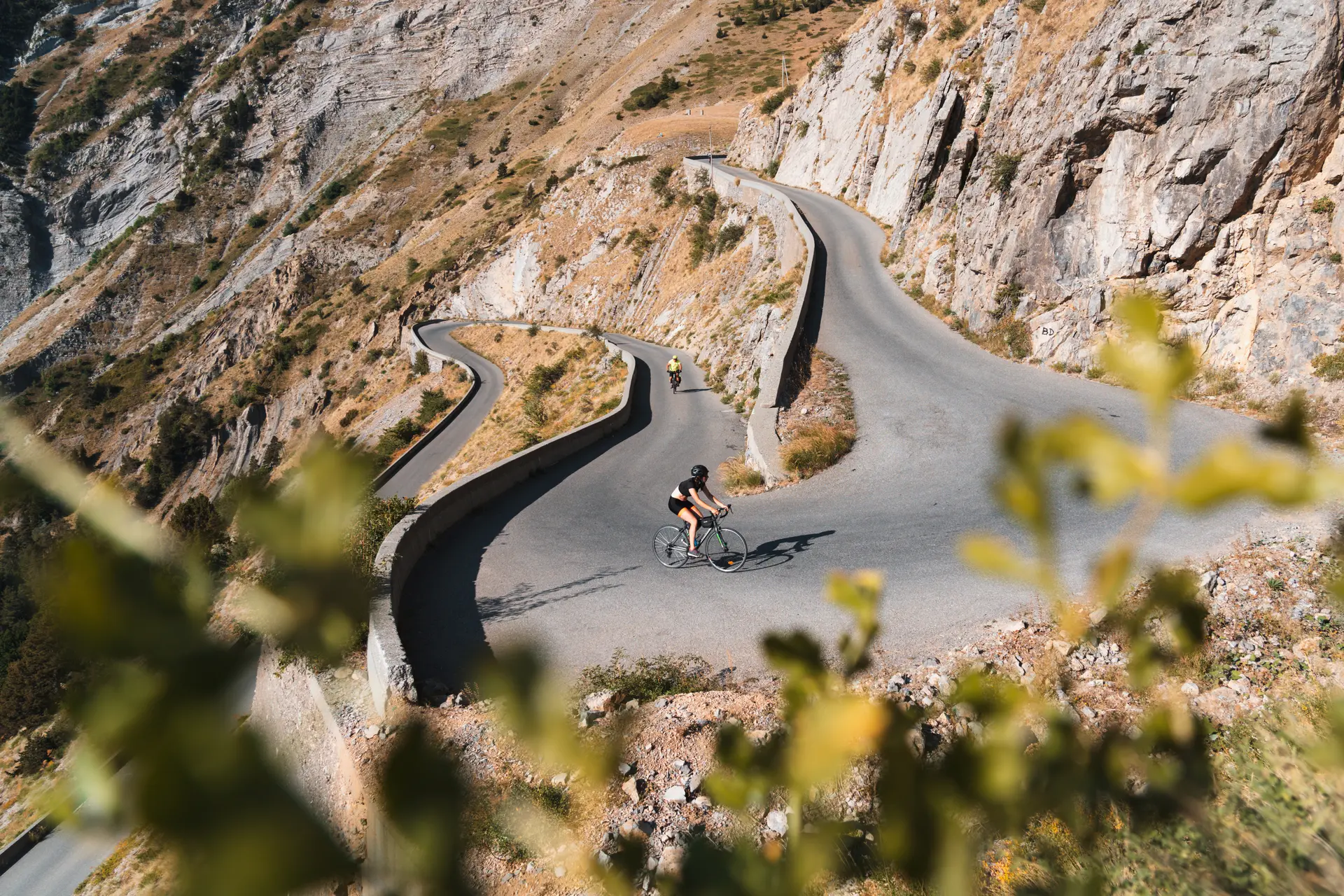 Col du noyer réservé aux cyclistes